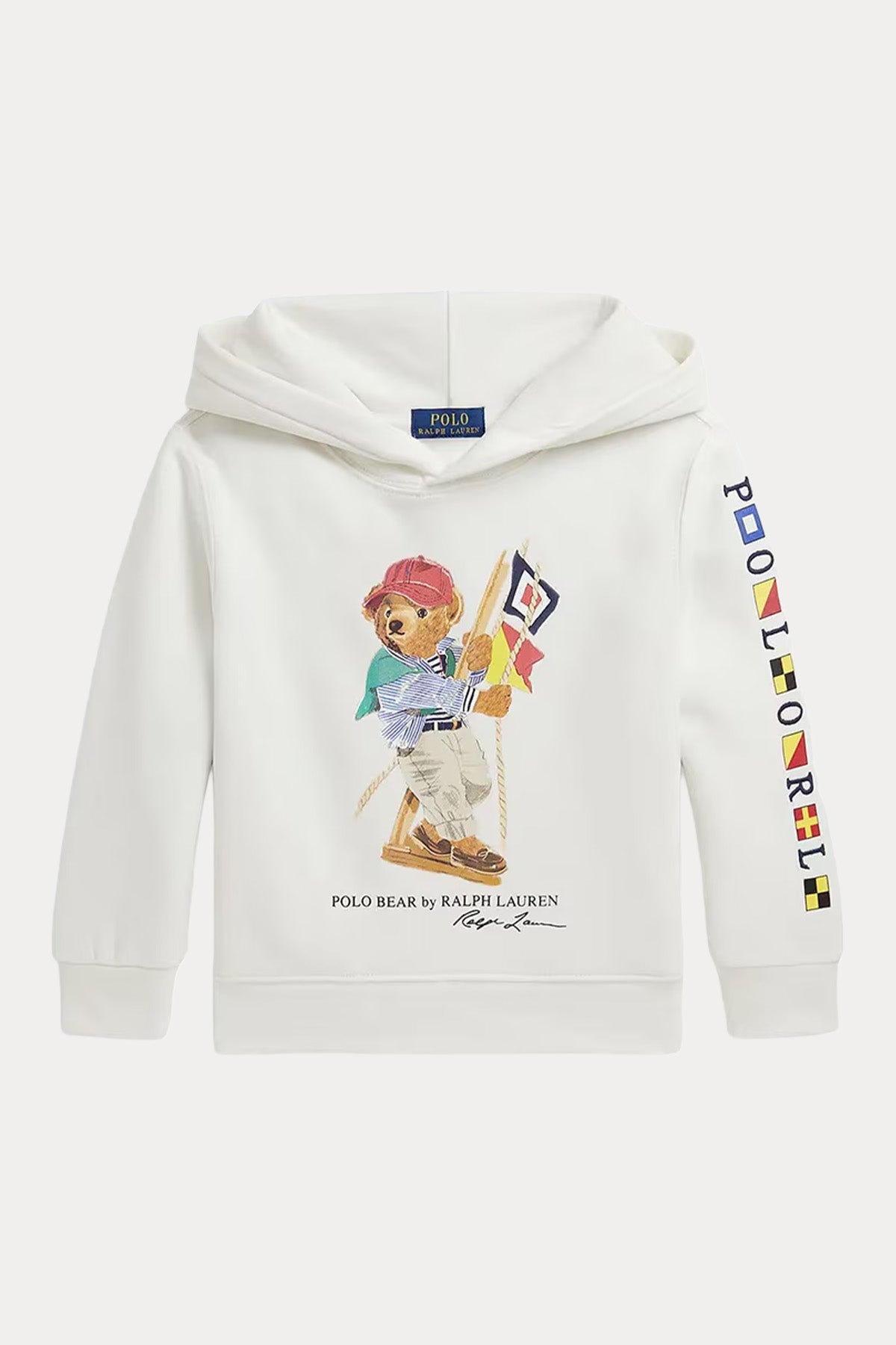 Polo Ralph Lauren Kids 3-7 Yaş Unisex Çocuk Polo Bear Şardonlu Sweatshirt-Sweatshirt-Libas