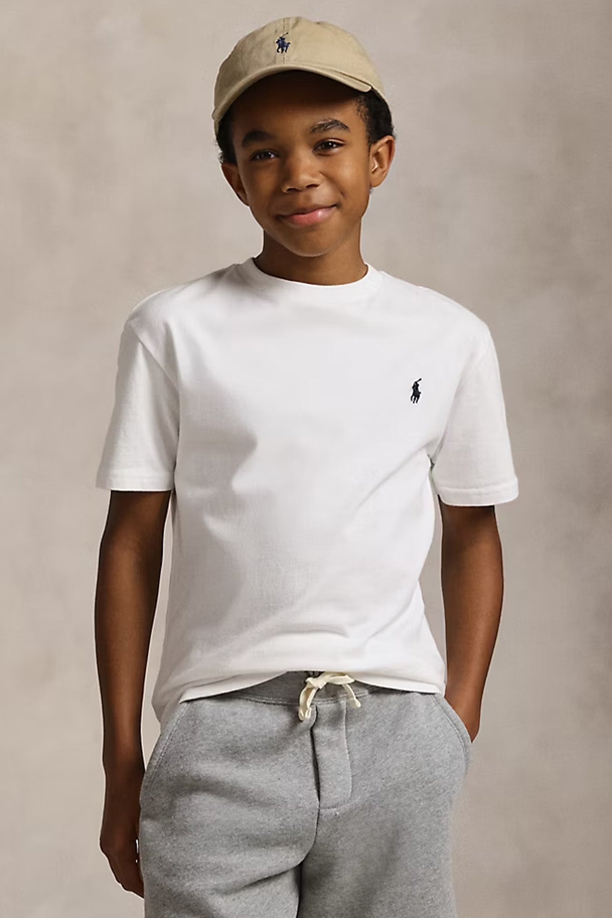 Polo Ralph Lauren Kids S-L Beden Unisex Çocuk Pony Logolu T-shirt-T-shirt-Libas