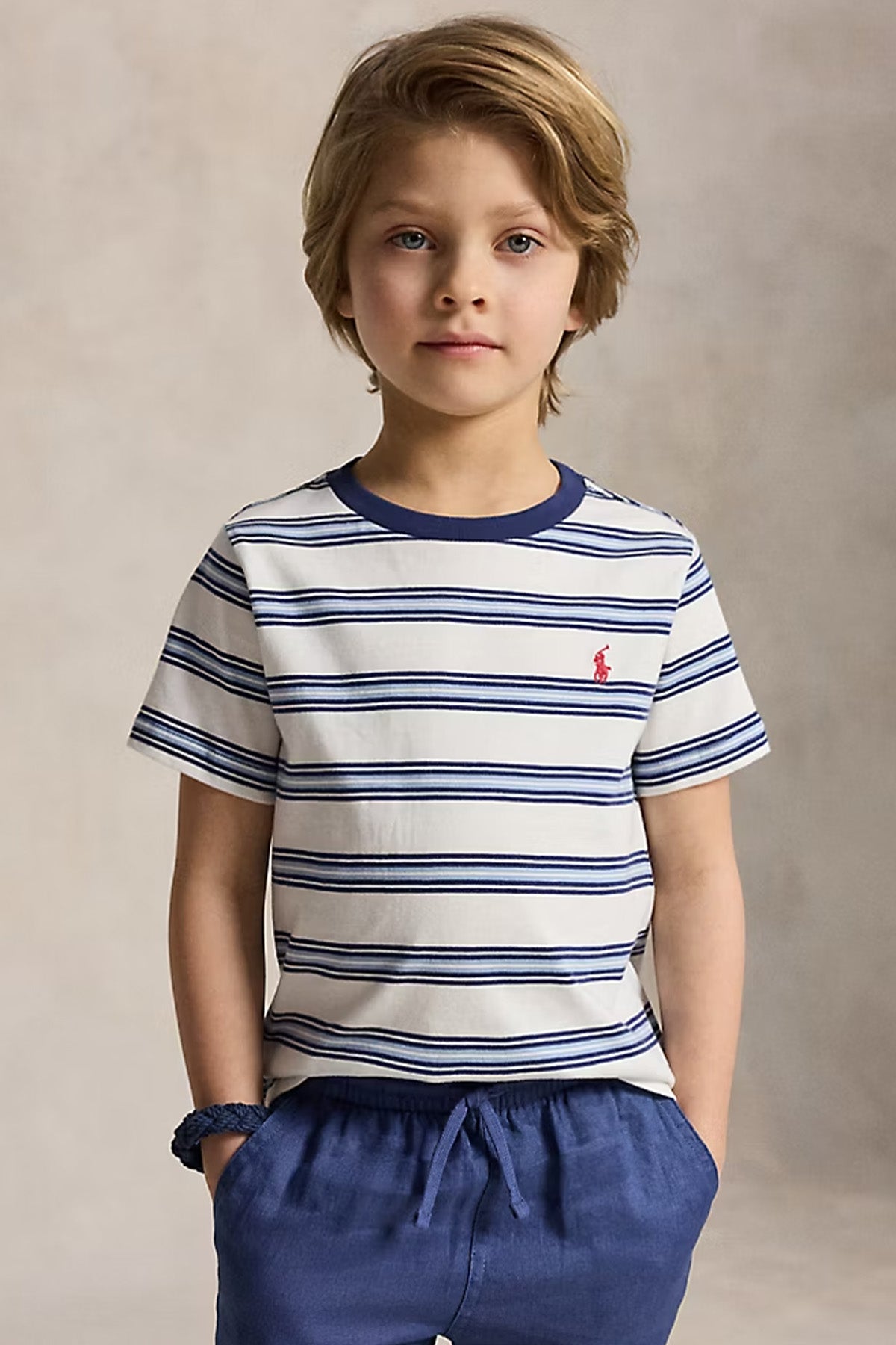 Polo Ralph Lauren Kids 3-4 Yaş Erkek Çocuk Çizgili T-shirt