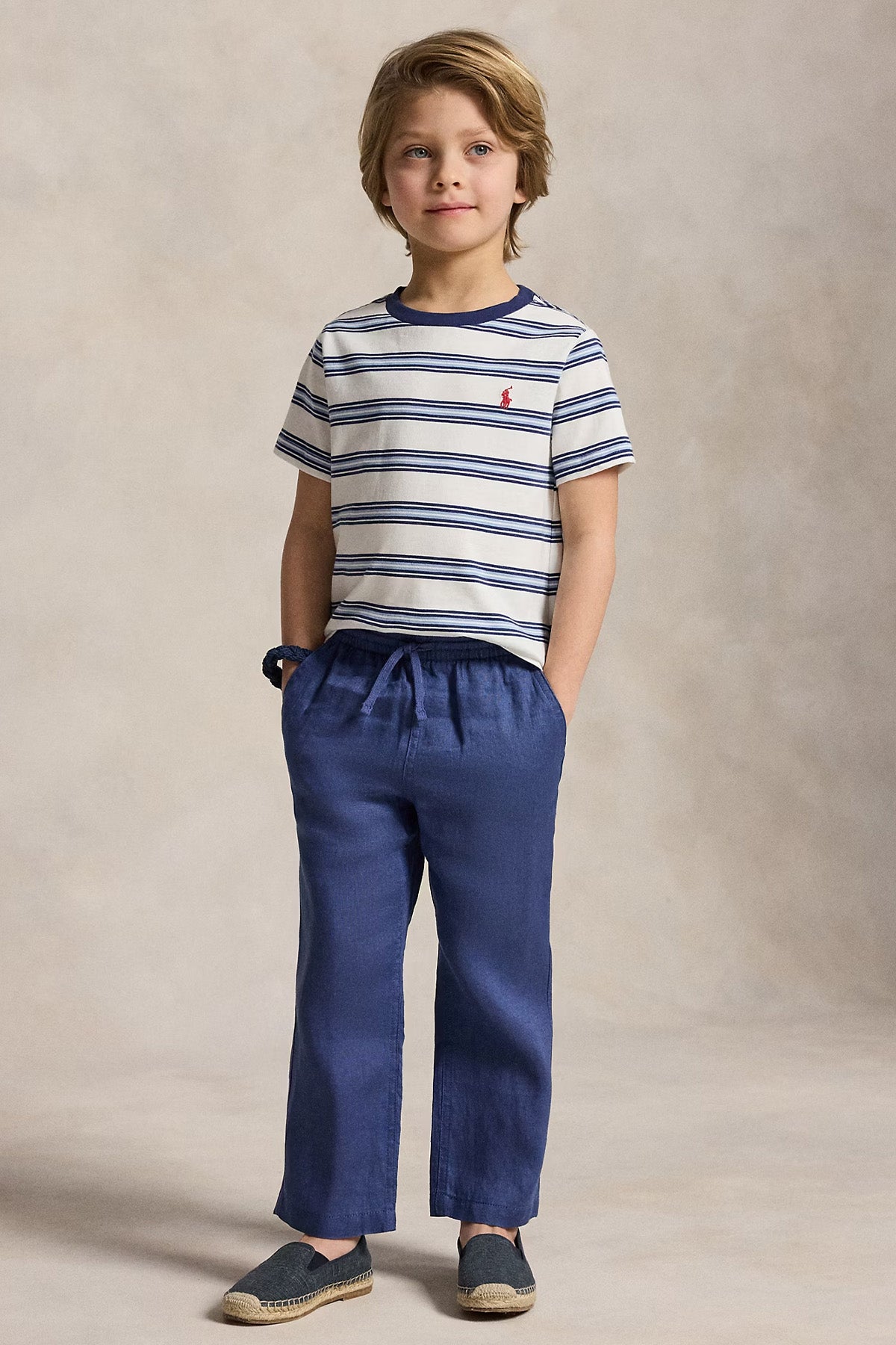 Polo Ralph Lauren Kids 3-4 Yaş Erkek Çocuk Çizgili T-shirt