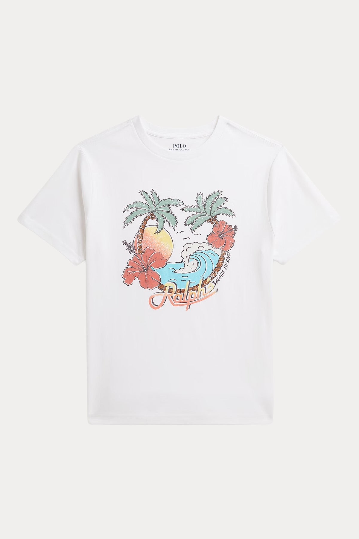 Polo Ralph Lauren Kids S-M Beden Unisex Çocuk Desenli T-shirt