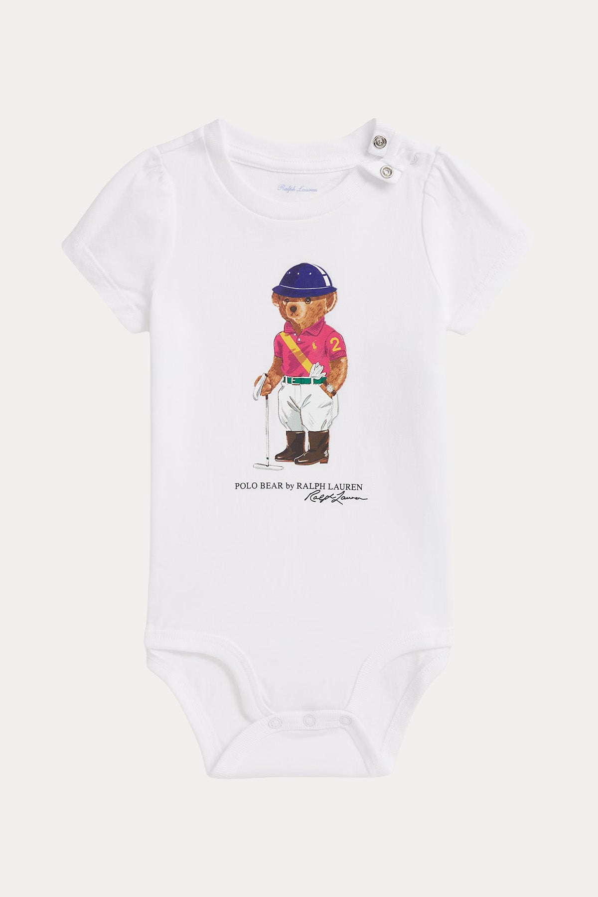 Polo Ralph Lauren Kids 3-9 Aylık Unisex Bebek Polo Bear Tulum