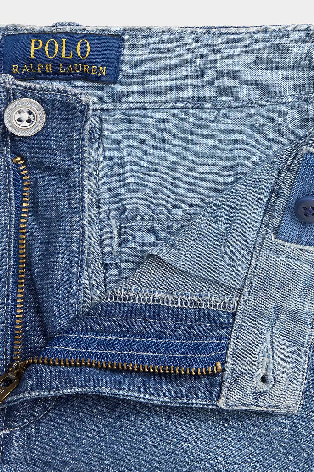 Polo Ralph Lauren Kids 7-8 Yaş Kız Çocuk Denim Şort