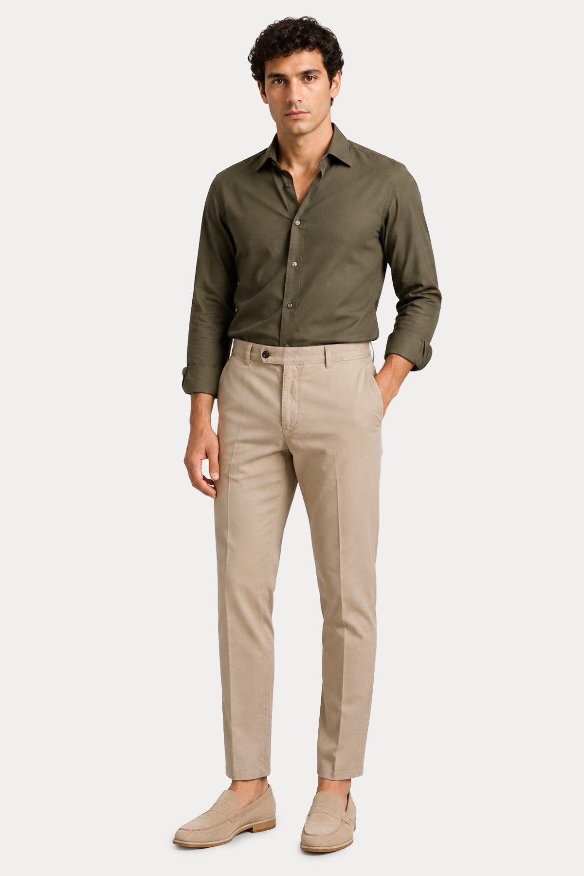 Pantaloni Torino Regular Fit Reworked Yandan Cepli Pantolon