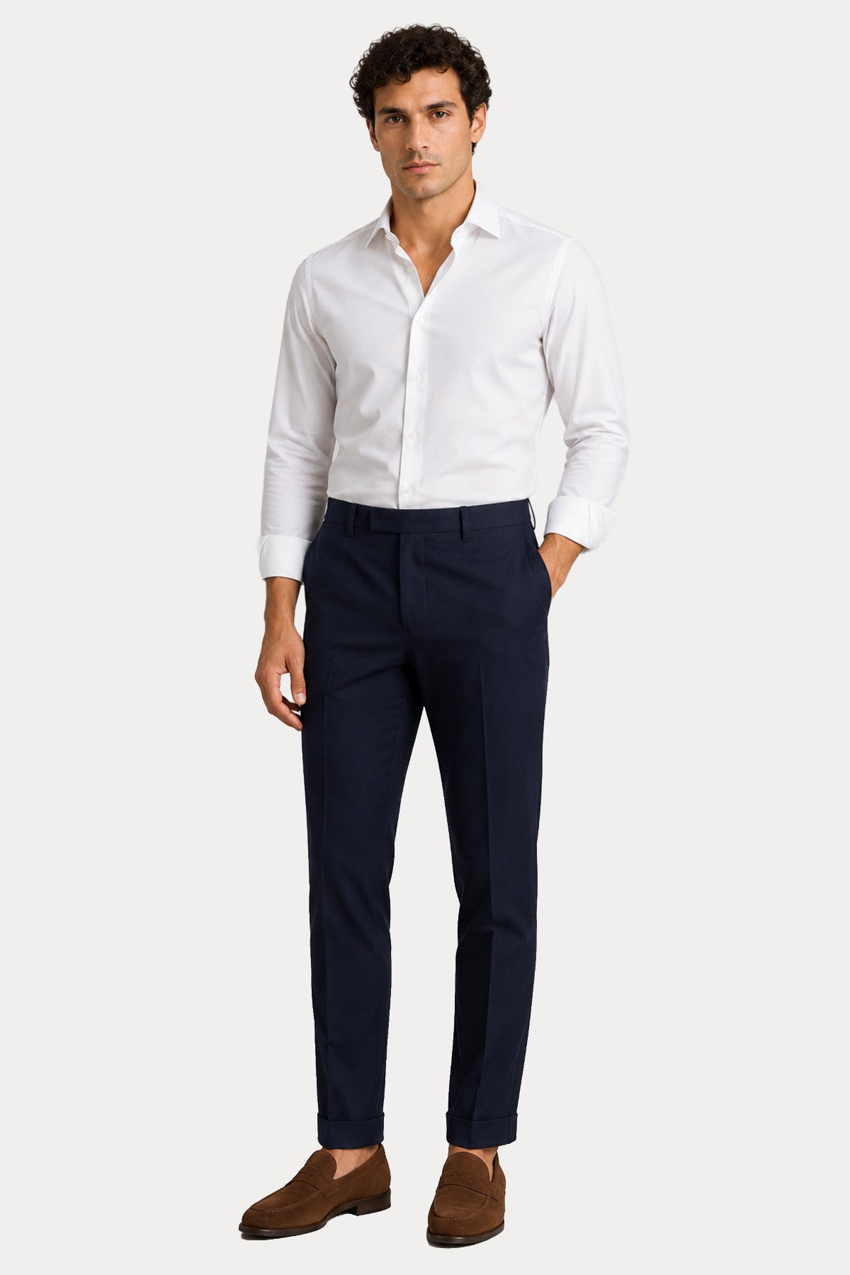 Pantaloni Torino Regular Fit Reworked Yandan Cepli Pantolon
