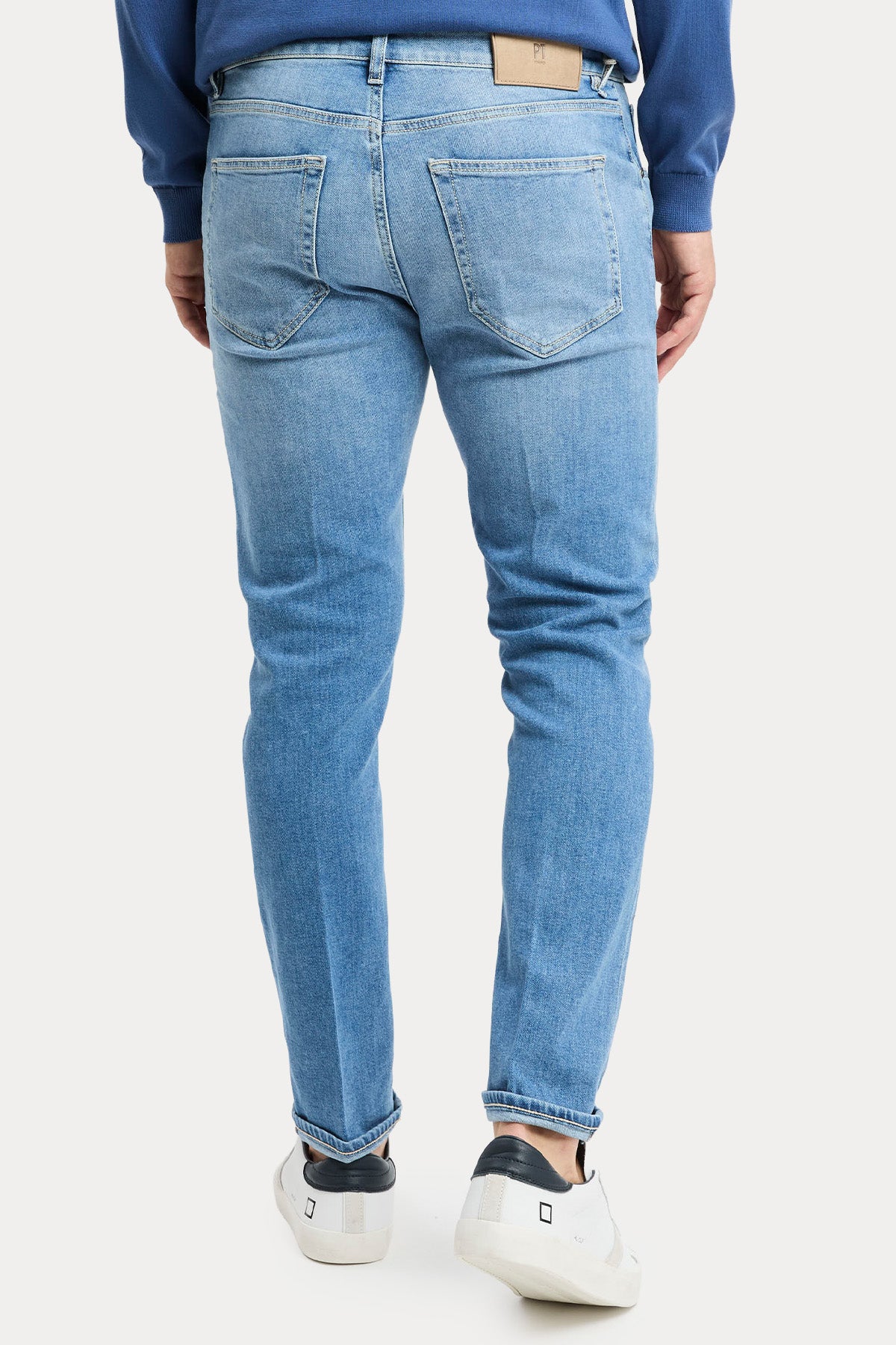 Pantaloni Torino Reggae Slim Fit Yıkamalı Jeans-Jeans-Libas