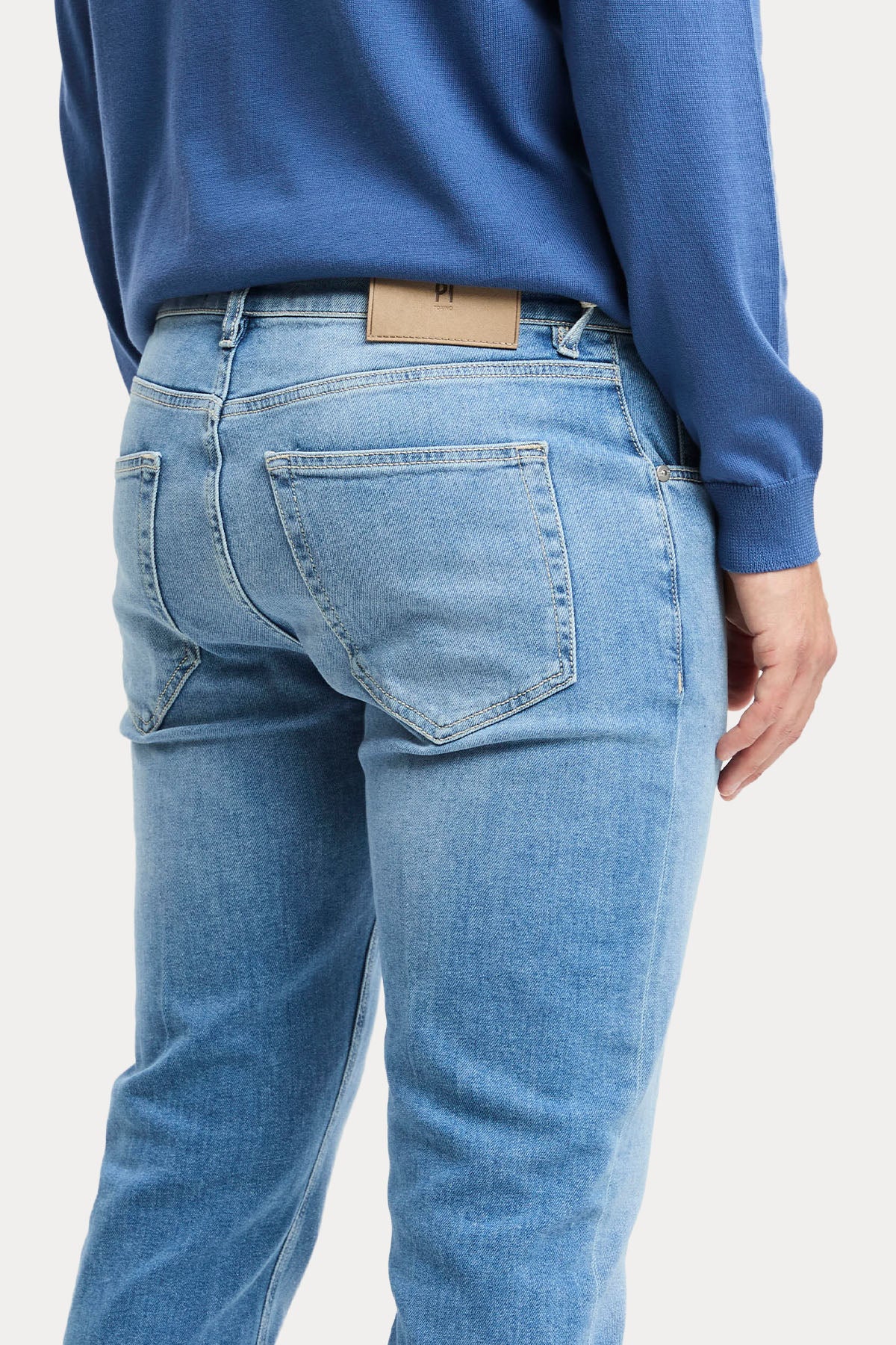 Pantaloni Torino Reggae Slim Fit Yıkamalı Jeans-Jeans-Libas