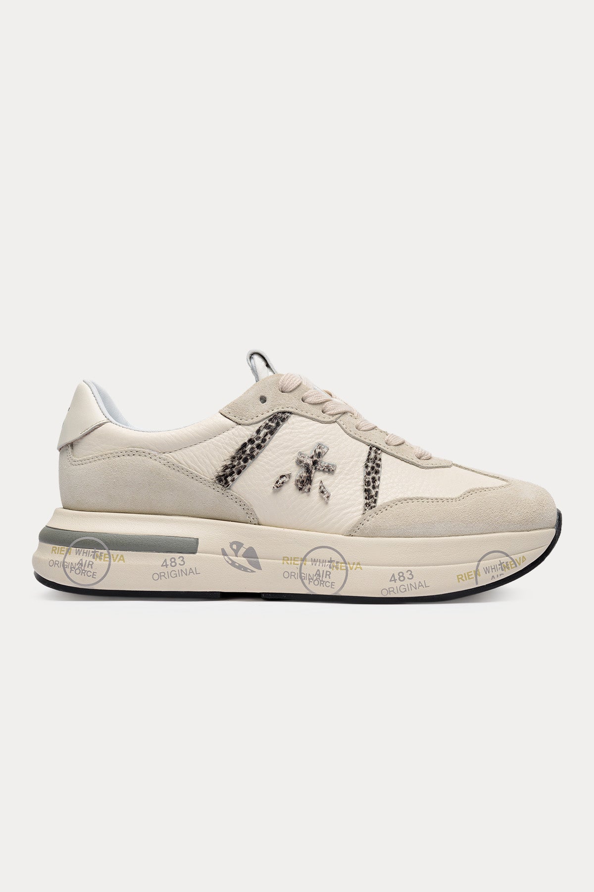 Premiata Cassie Deri Sneaker Ayakkabı