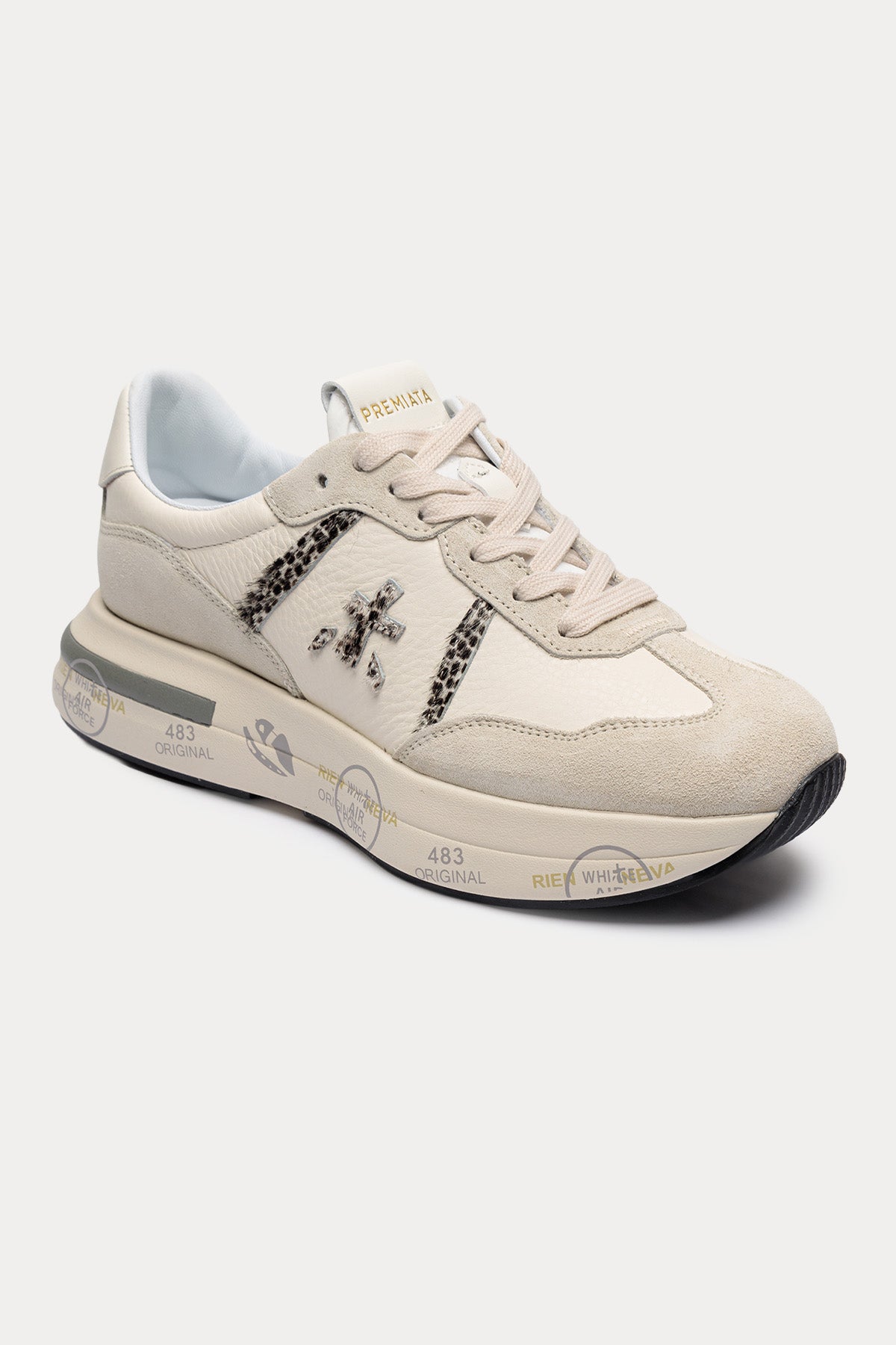Premiata Cassie Deri Sneaker Ayakkabı