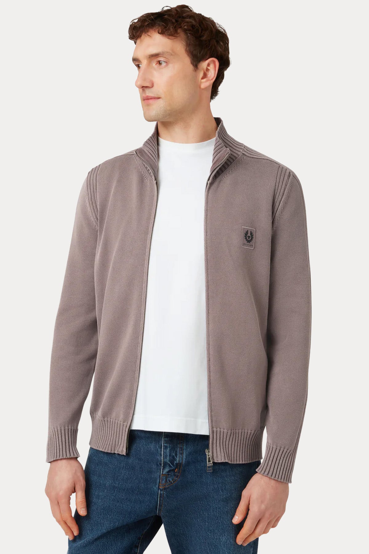 Belstaff Regular Fit Örgü Triko Ceket-Ceket-Libas