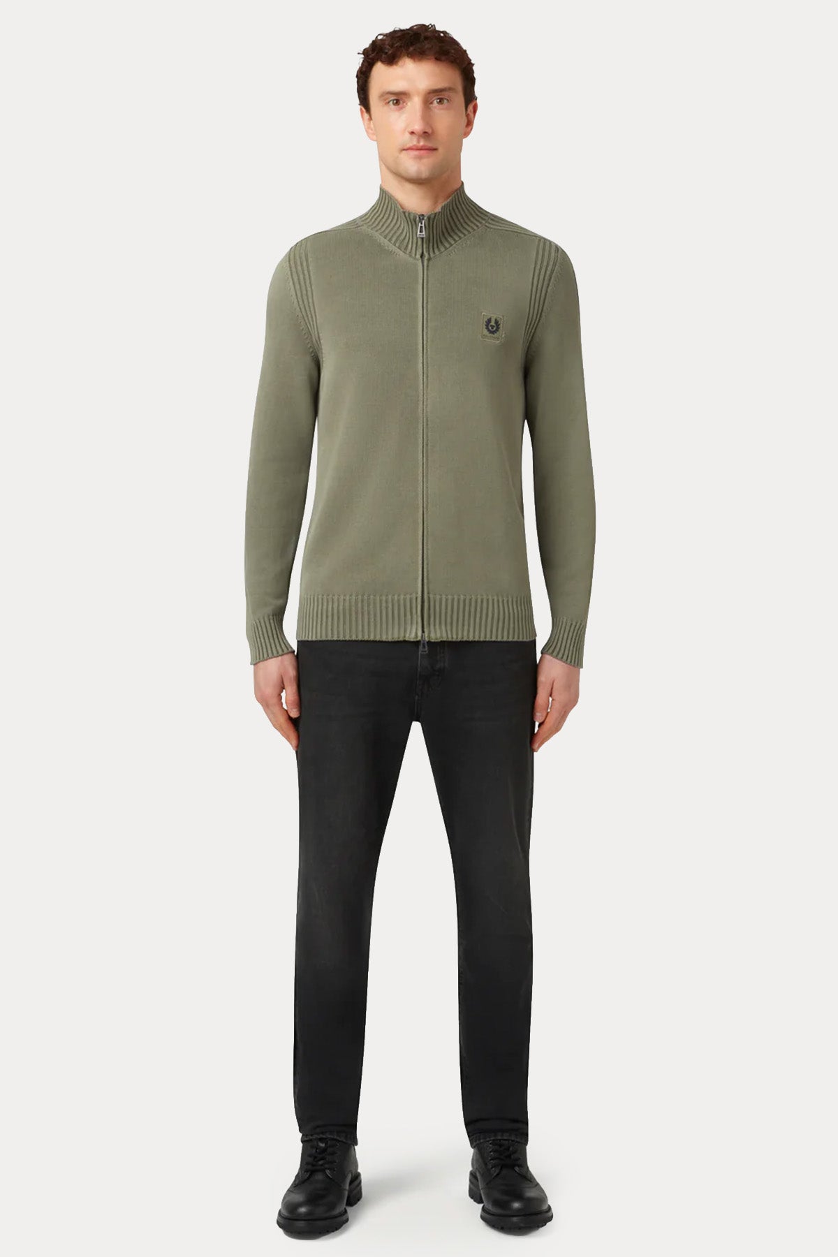 Belstaff Regular Fit Örgü Triko Ceket-Ceket-Libas