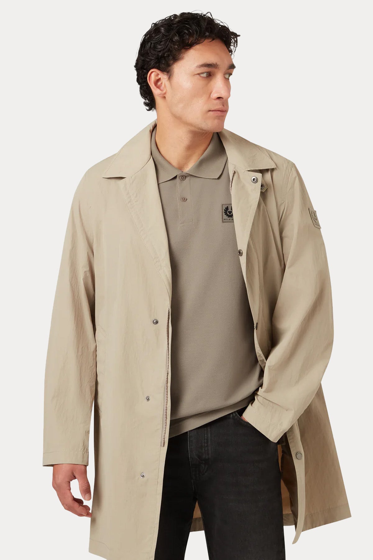 Belstaff Regular Fit Logolu Polo Yaka T-shirt-T-shirt-Libas