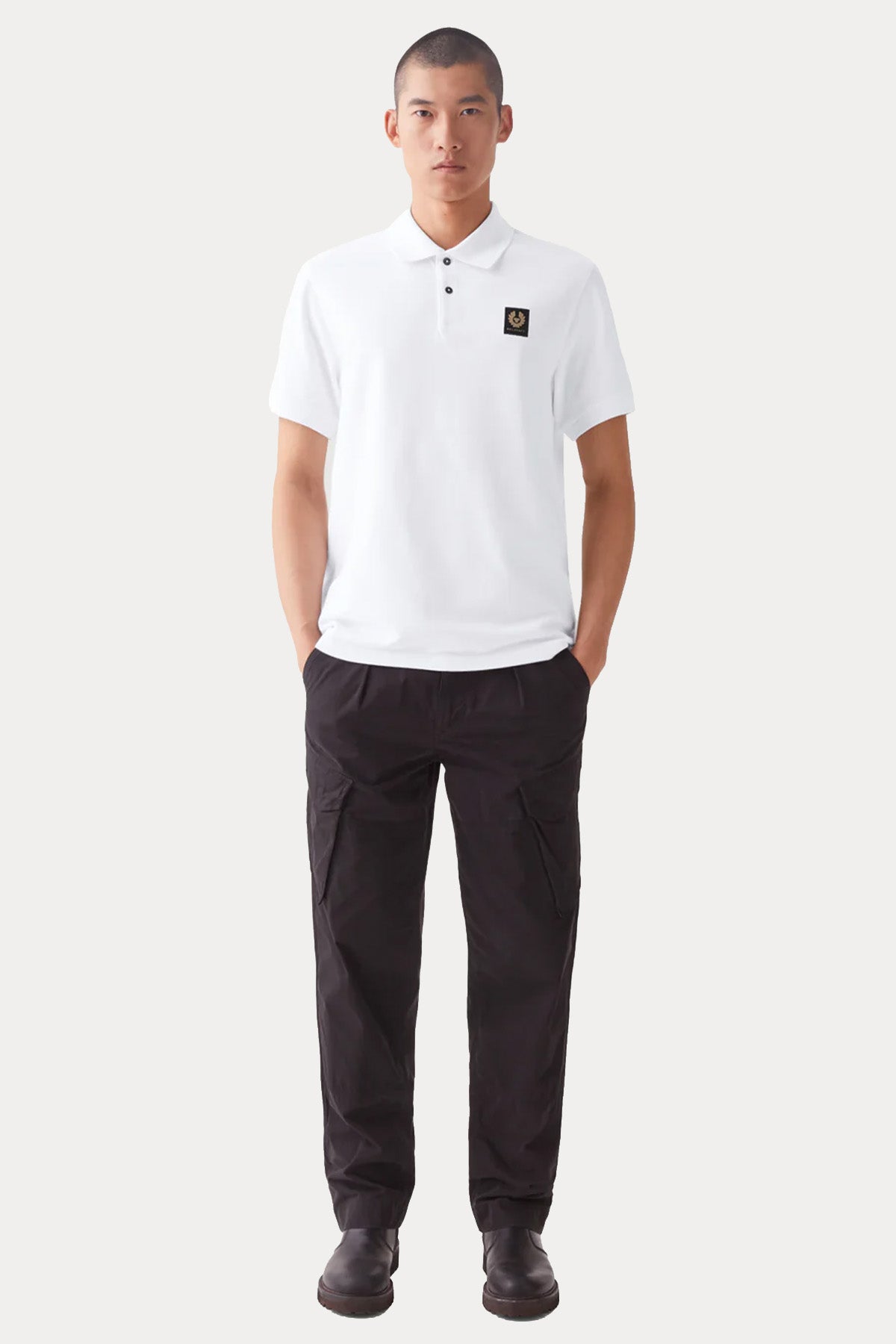 Belstaff Regular Fit Logolu Polo Yaka T-shirt-T-shirt-Libas
