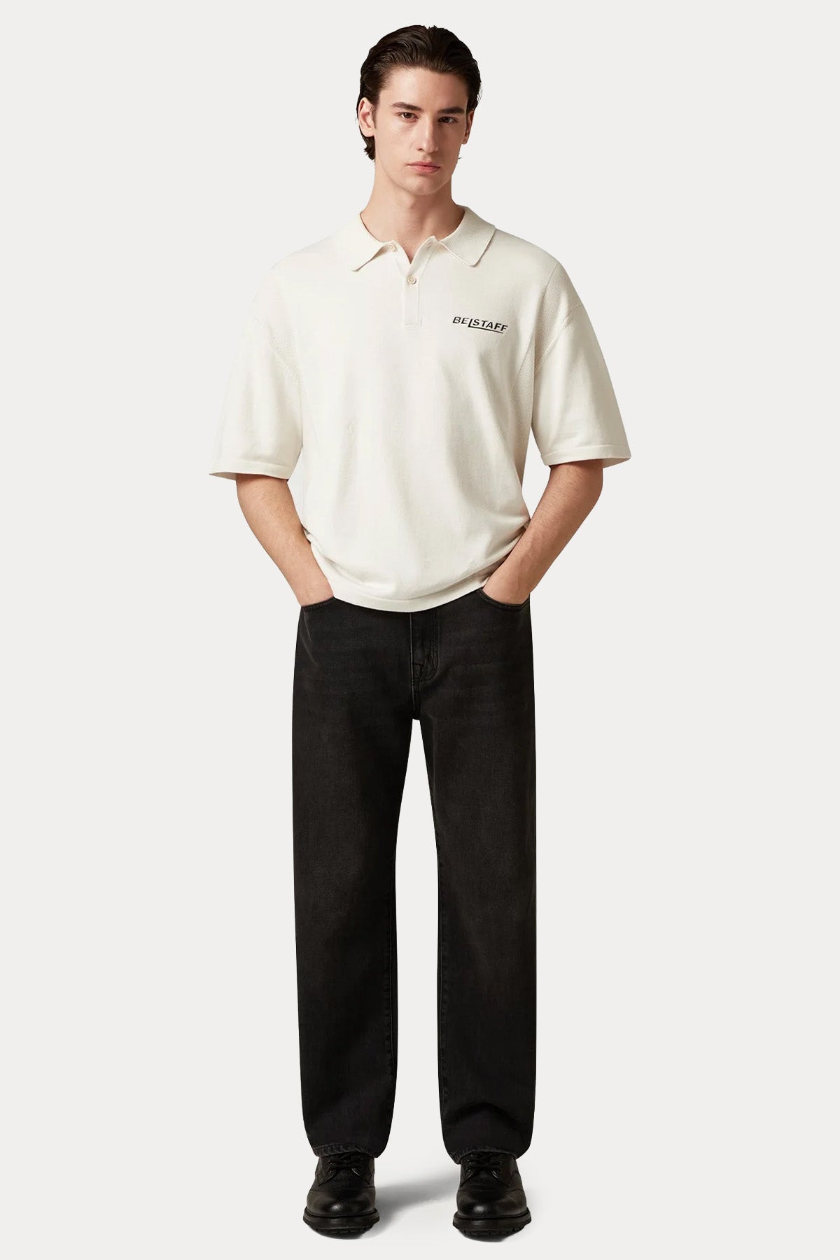 Belstaff Regular Fit Polo Yaka Logolu T-shirt