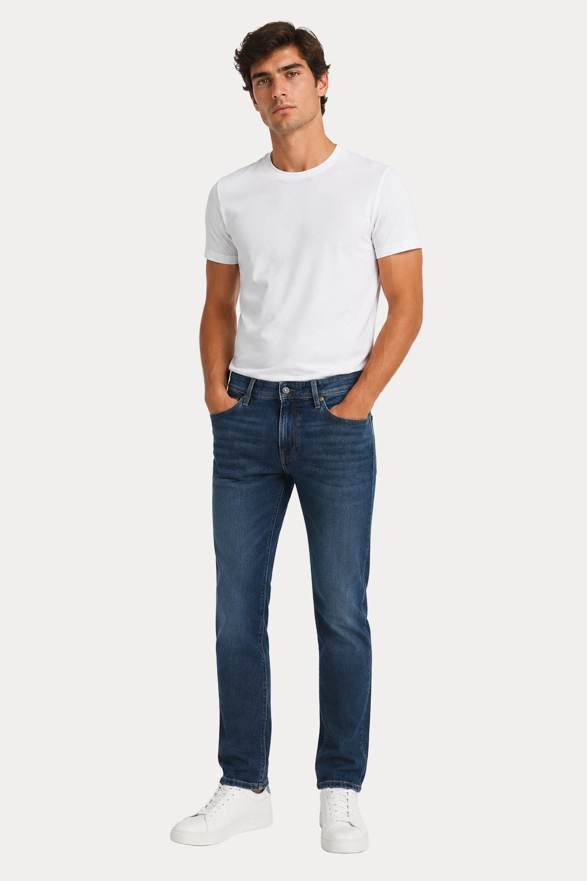 Replay Anbass Touch Soft As Air Slim Fit Yıkamalı Jeans