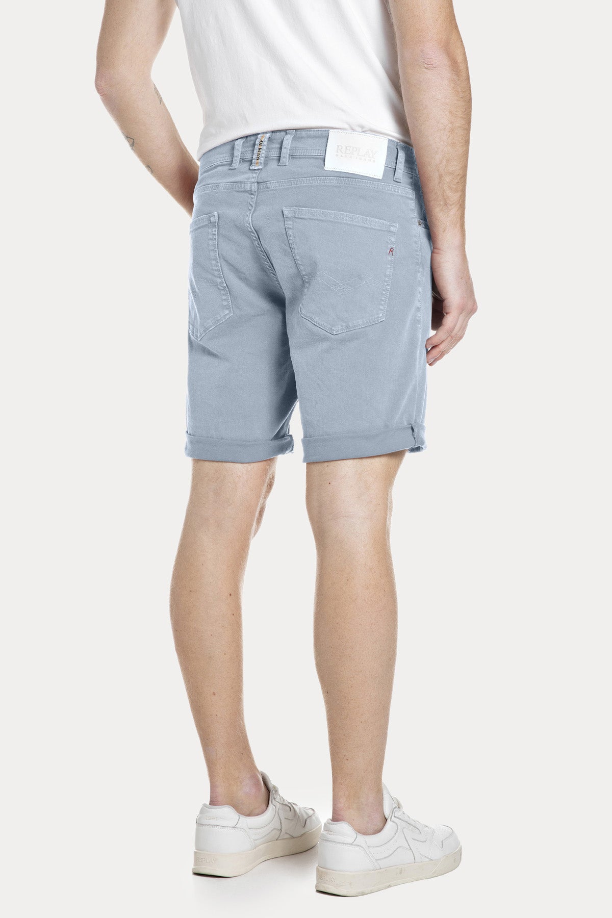 Replay RBJ 981 Tapered Fit Denim Şort-Şort-Libas