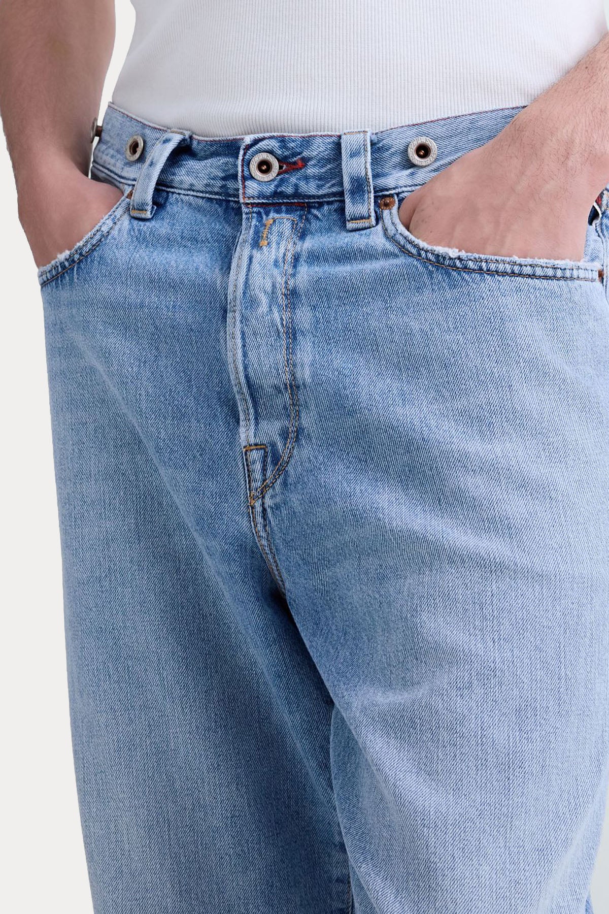 Replay Bwaii Relaxed Fit Yıkamalı Jeans-Jeans-Libas