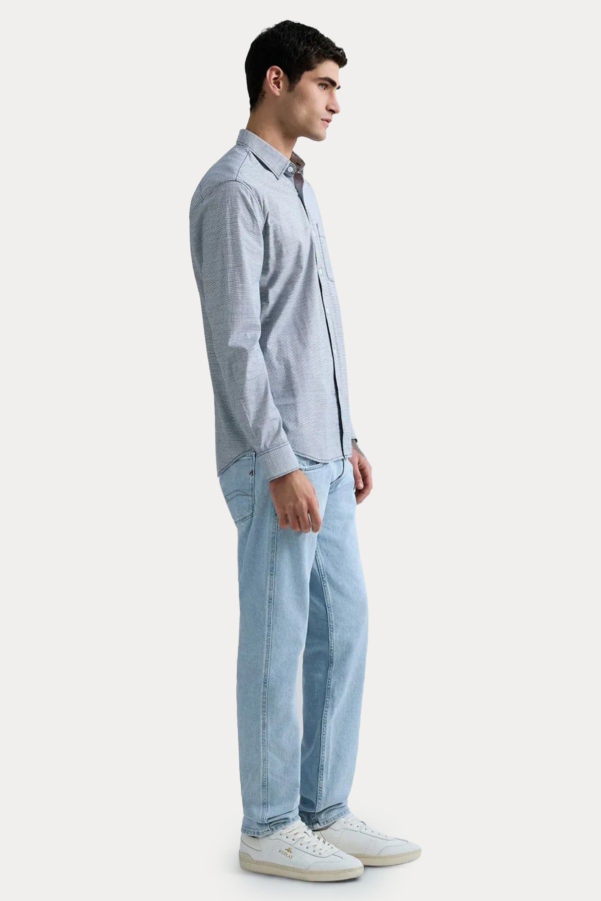Replay Anbass Slim Fit Yıkamalı Jeans