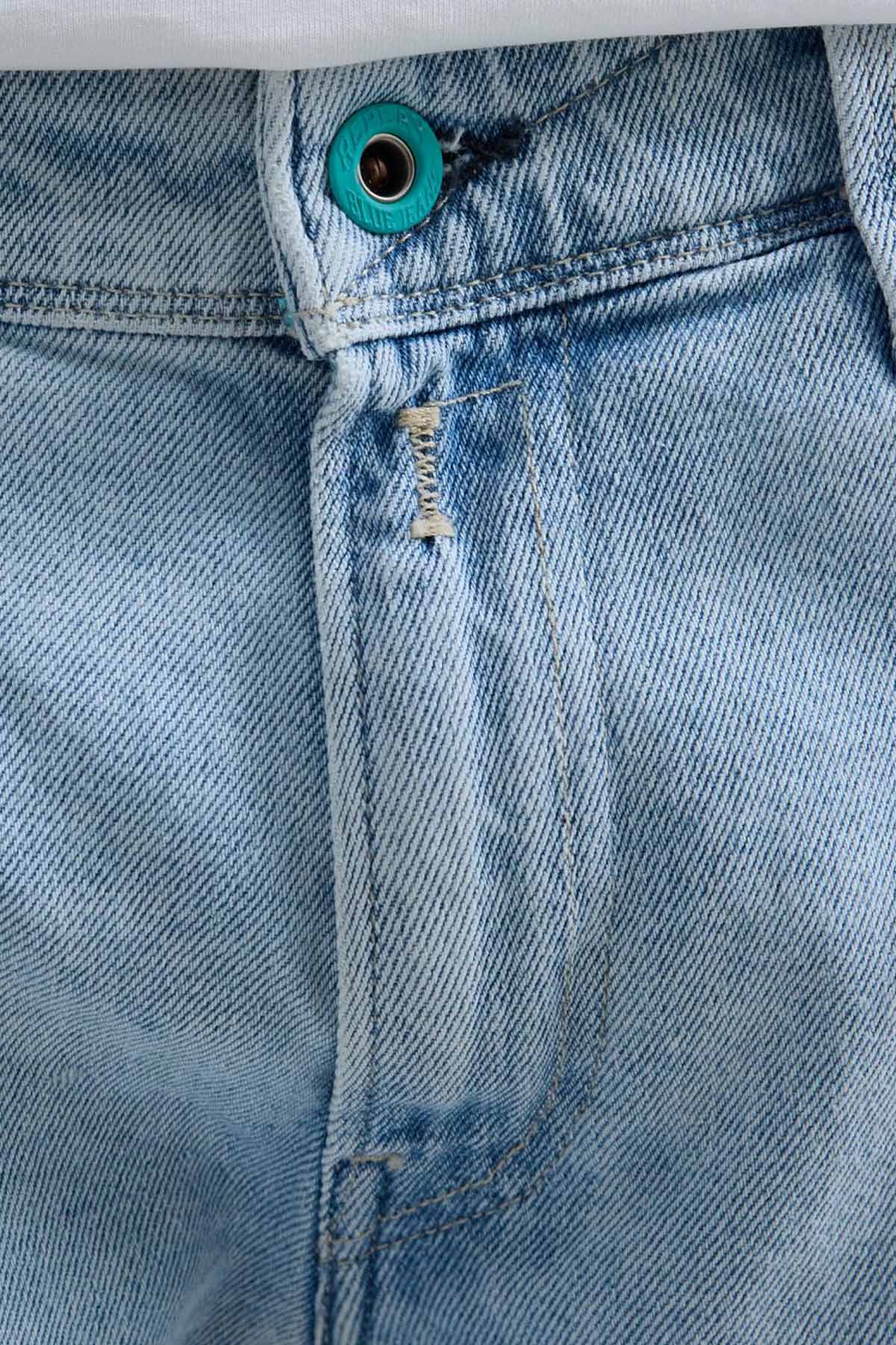 Replay Anbass Slim Fit Yıkamalı Jeans