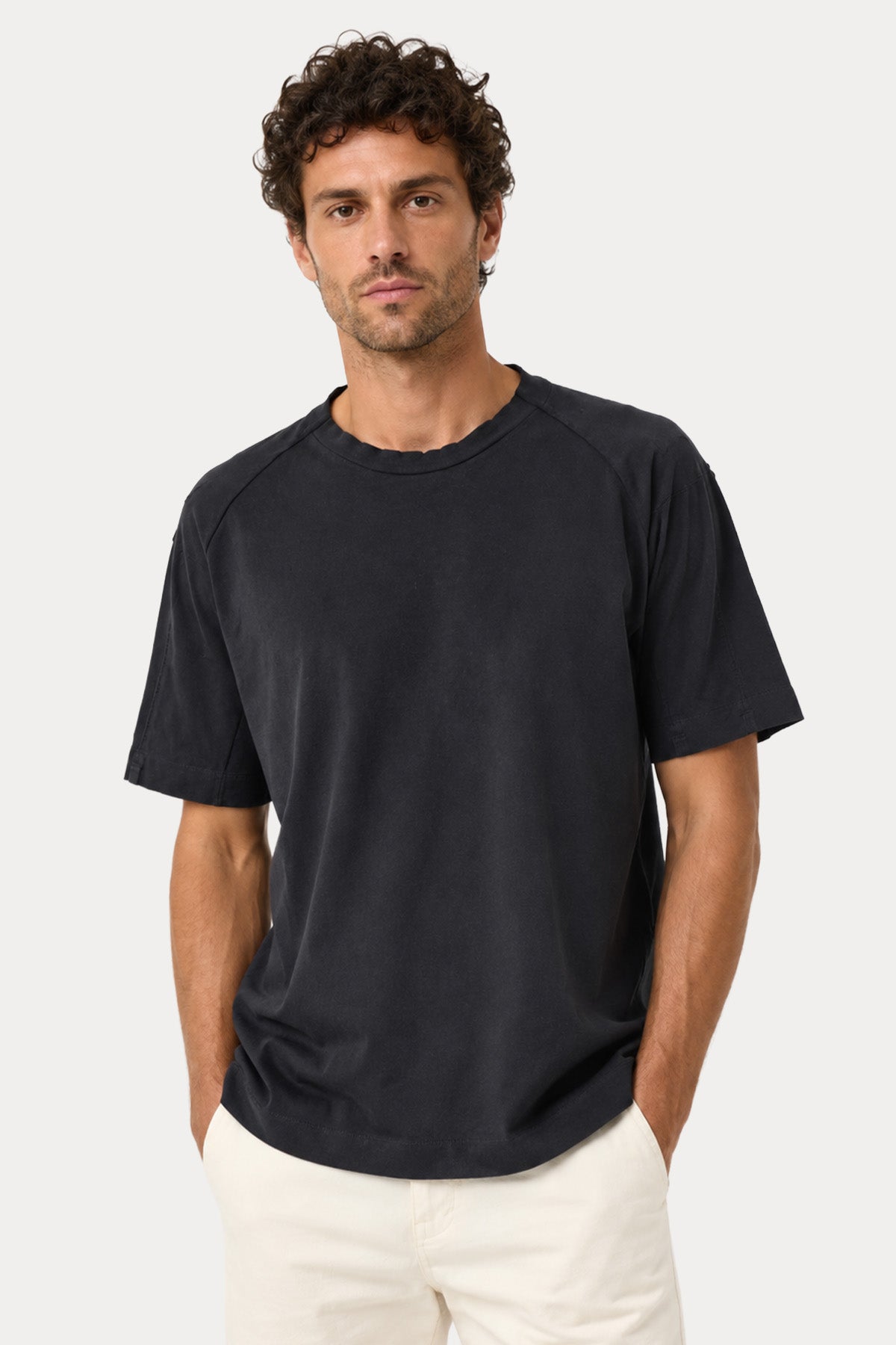 Transit Relaxed Fit Yuvarlak Yaka T-shirt