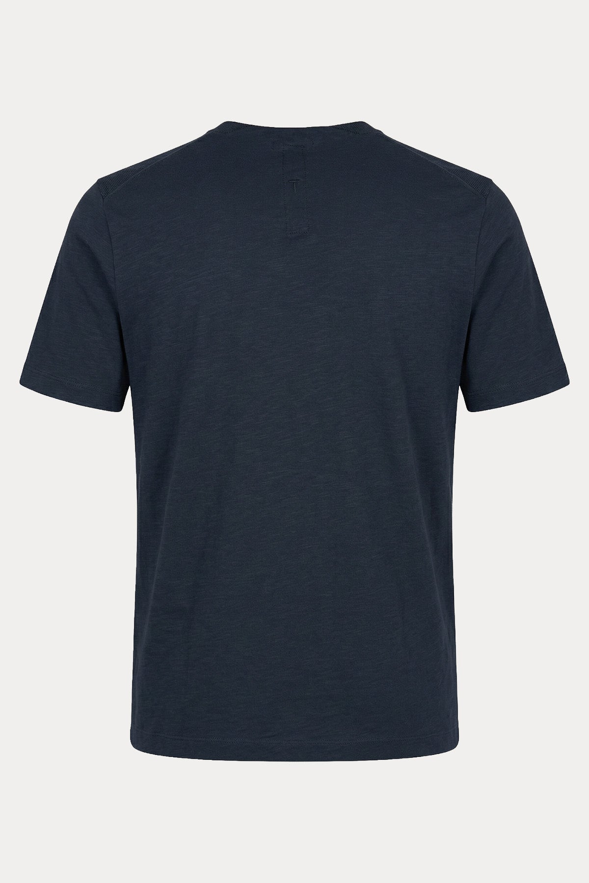 Transit Regular Fit Keten Yuvarlak Yaka T-shirt-T-shirt-Libas