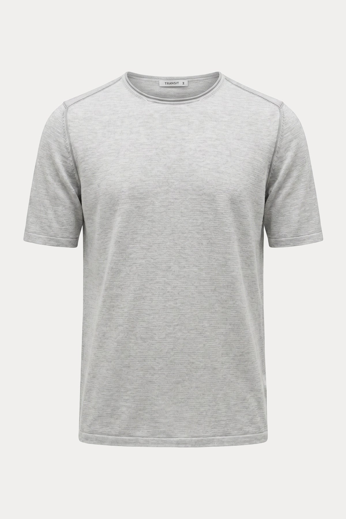 Transit Relaxed Fit İnce Dokulu T-shirt