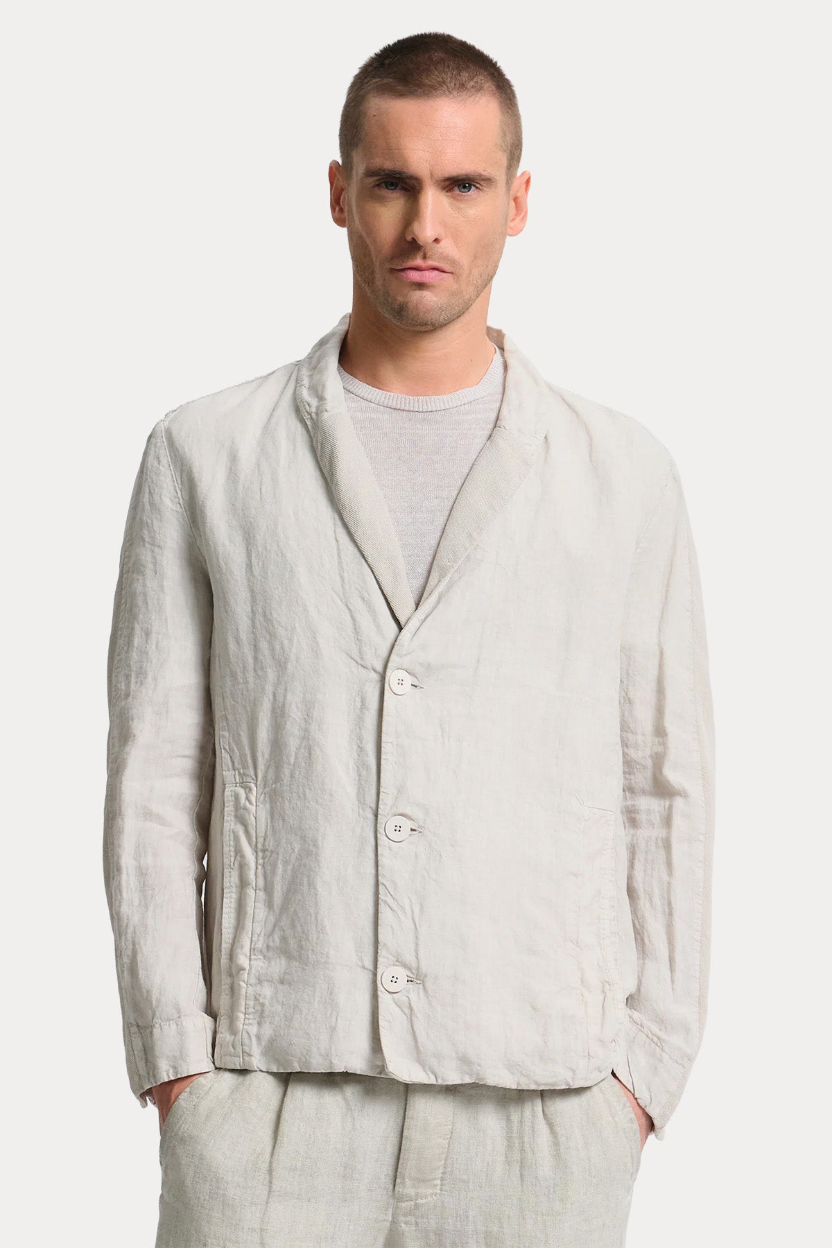 Transit Regular Fit Keten Ceket