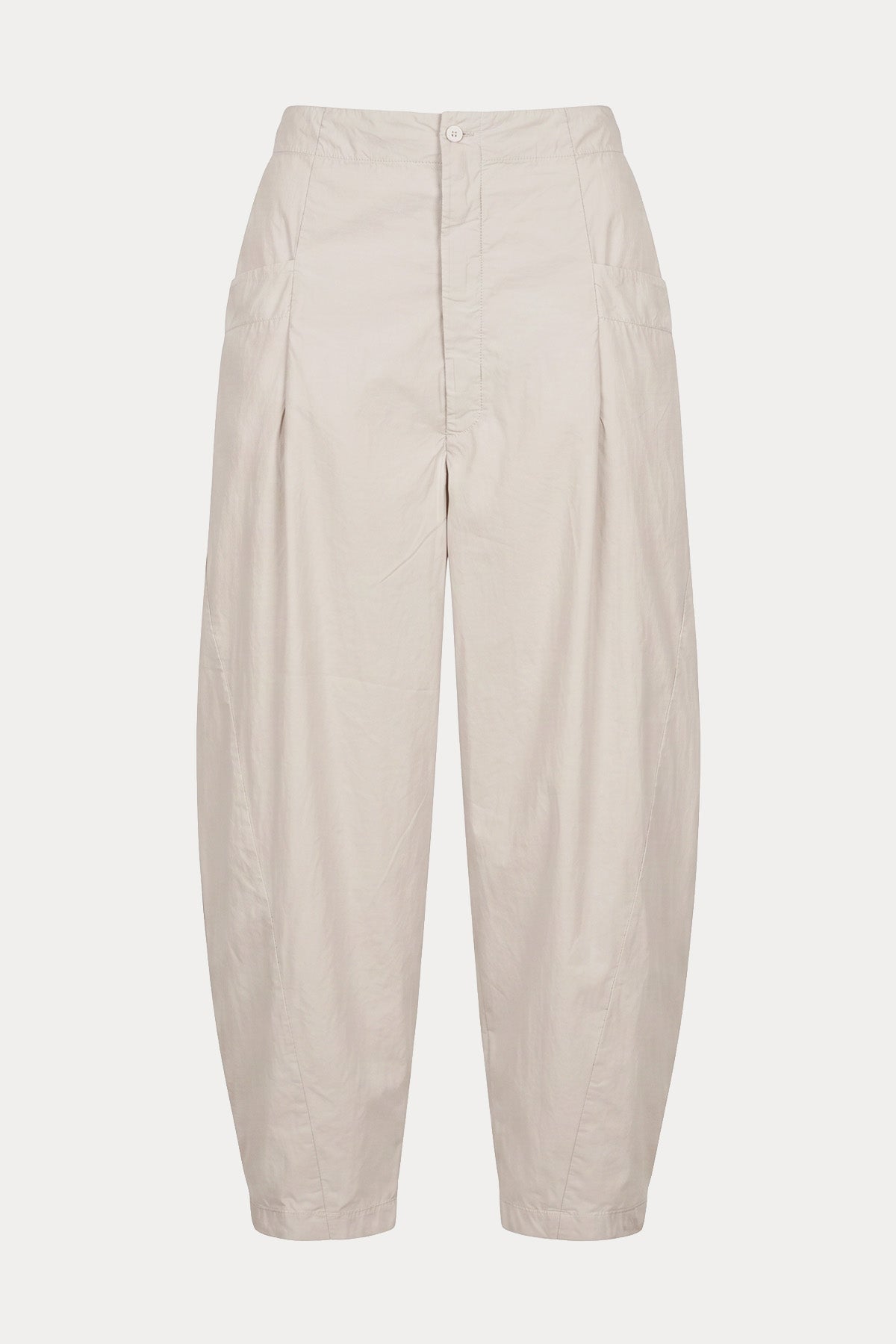 Transit Relaxed Fit İnce Dokulu Crop Pantolon