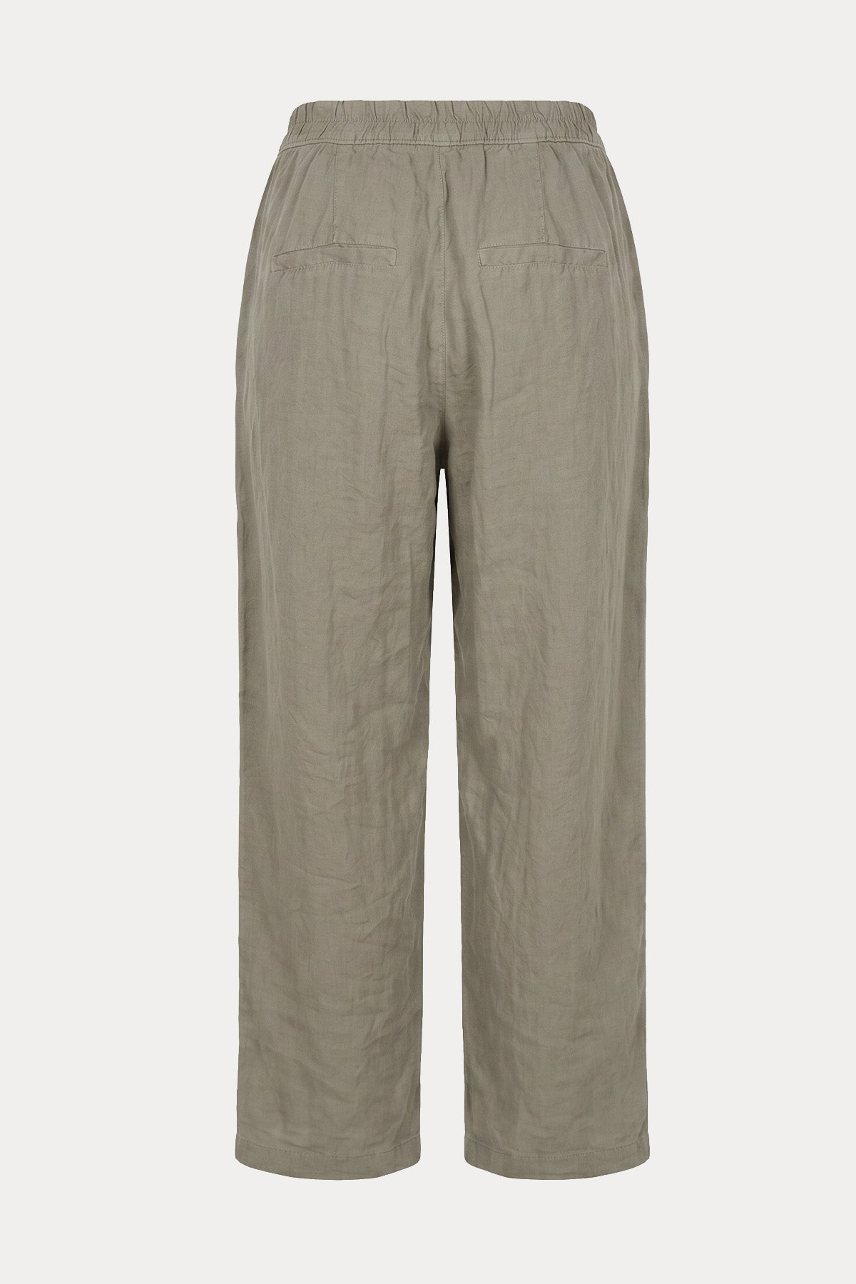 Transit Comfort Fit Beli Lastikli Keten Pantolon