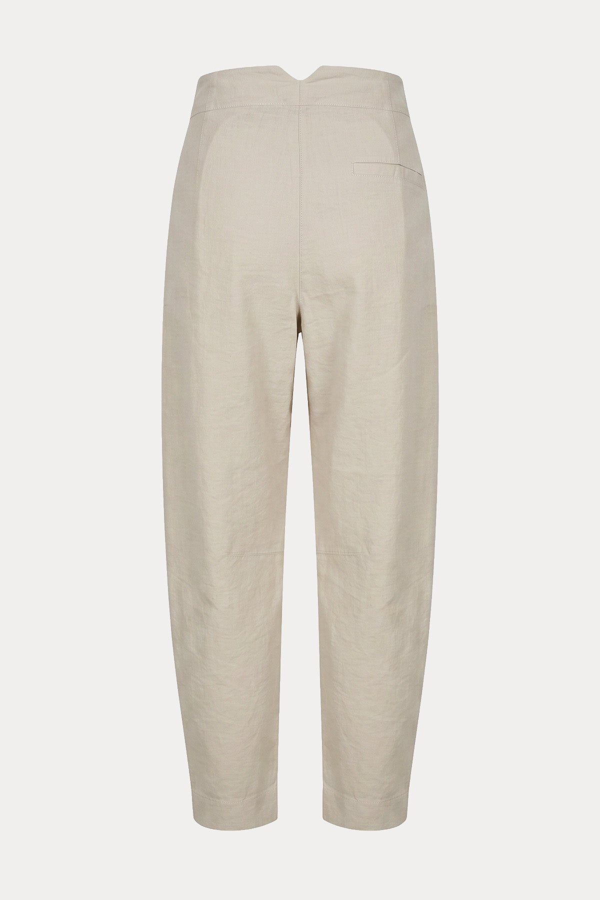 Transit Regular Fit Tek Pile Streç Keten Pantolon