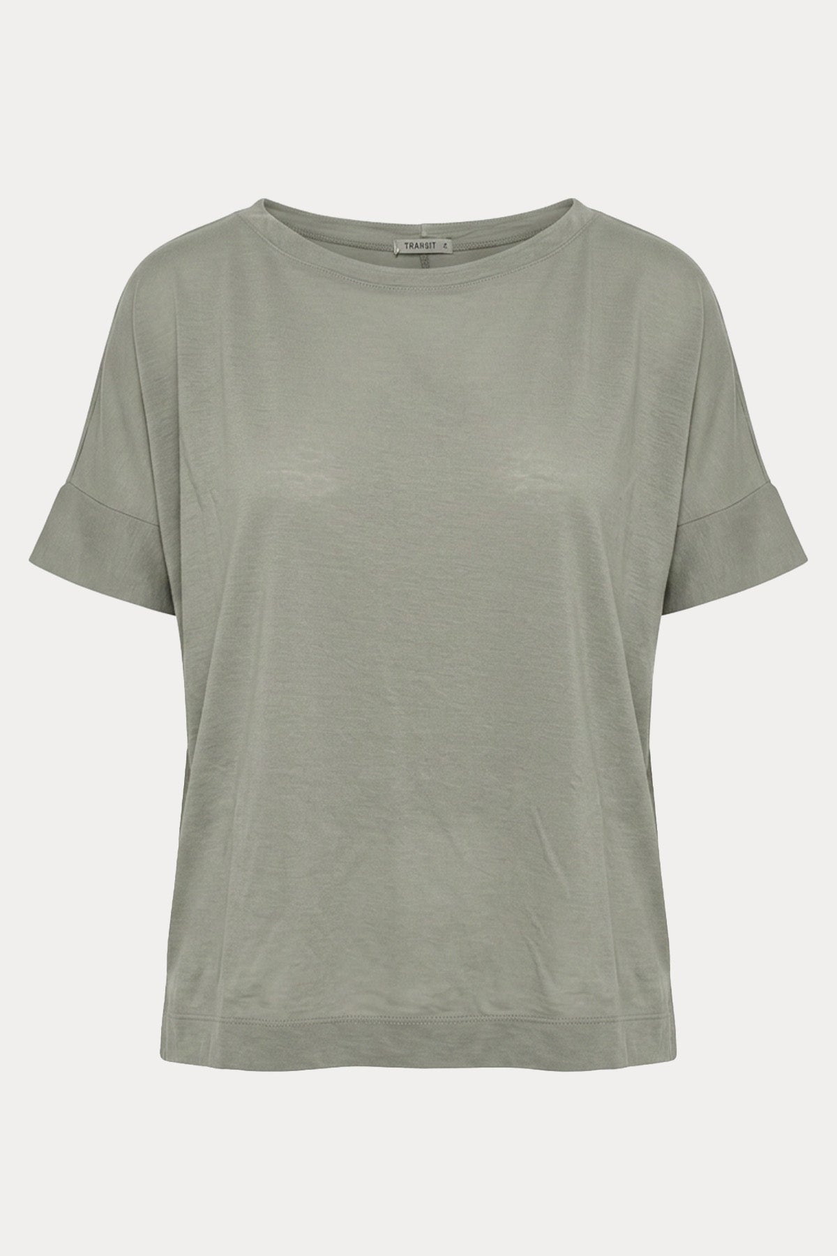 Transit Relaxed Fit Geniş Yuvarlak Yaka T-shirt