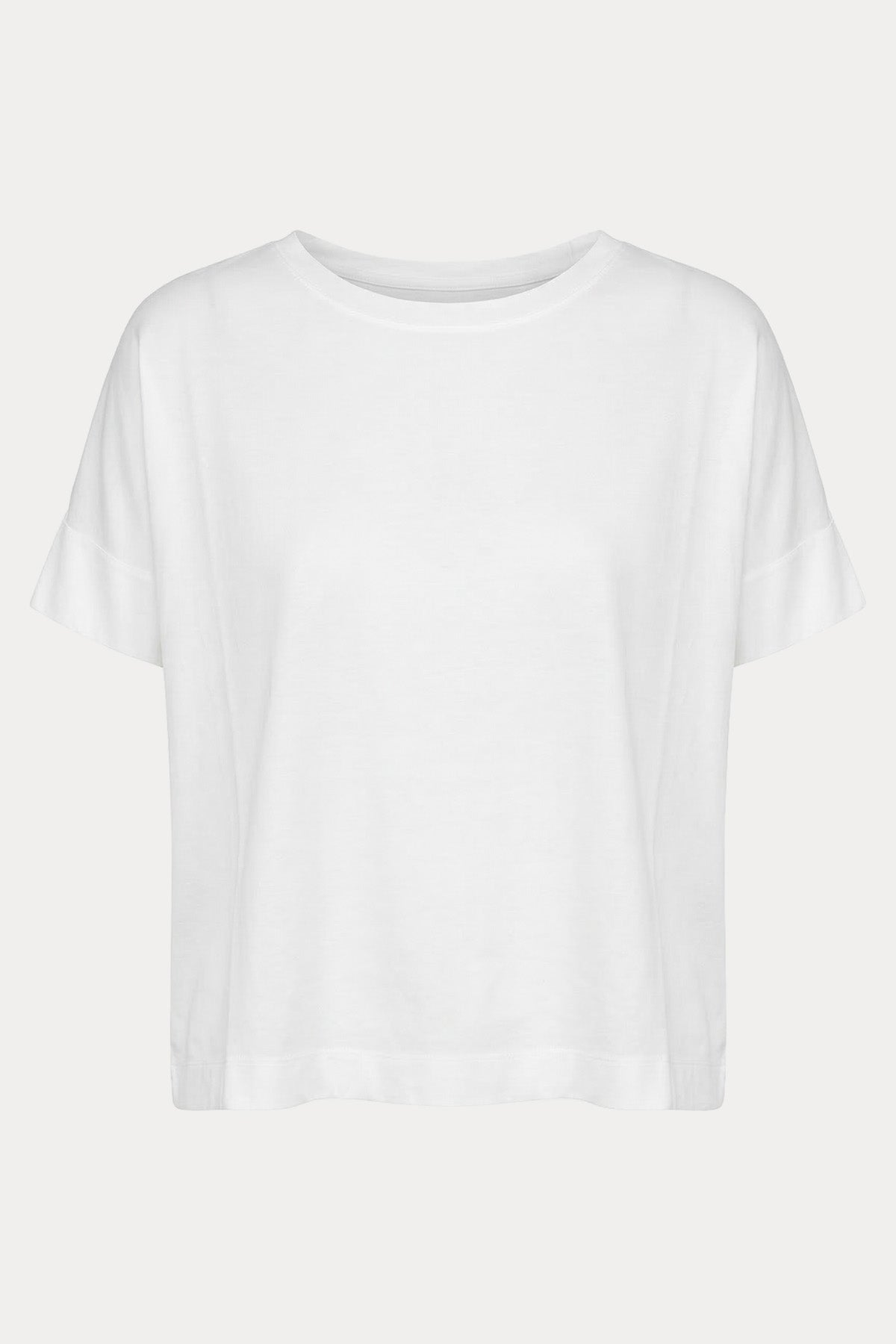 Transit Relaxed Fit Geniş Yuvarlak Yaka T-shirt-T-shirt-Libas