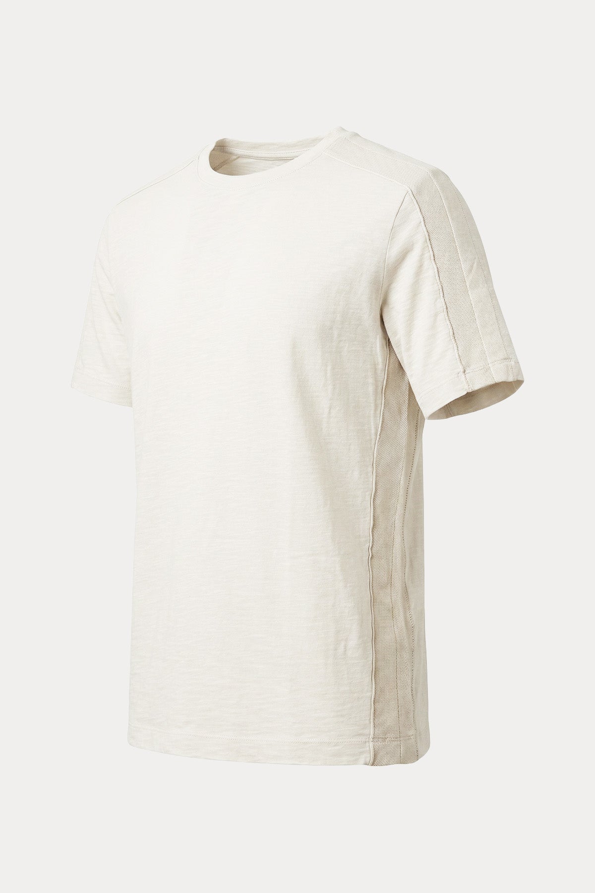 Transit Regular Fit Keten Yuvarlak Yaka T-shirt-T-shirt-Libas