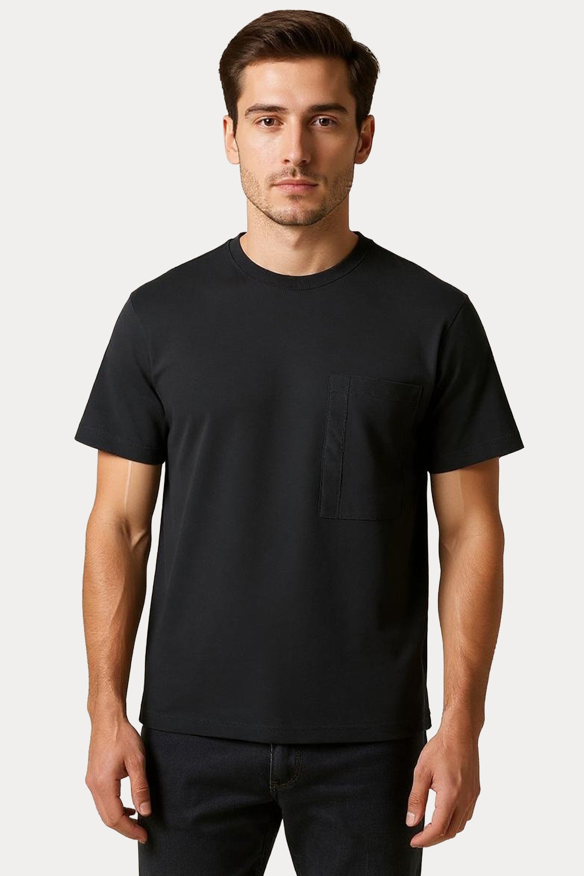 Transit Comfort Fit Yuvarlak Yaka T-shirt