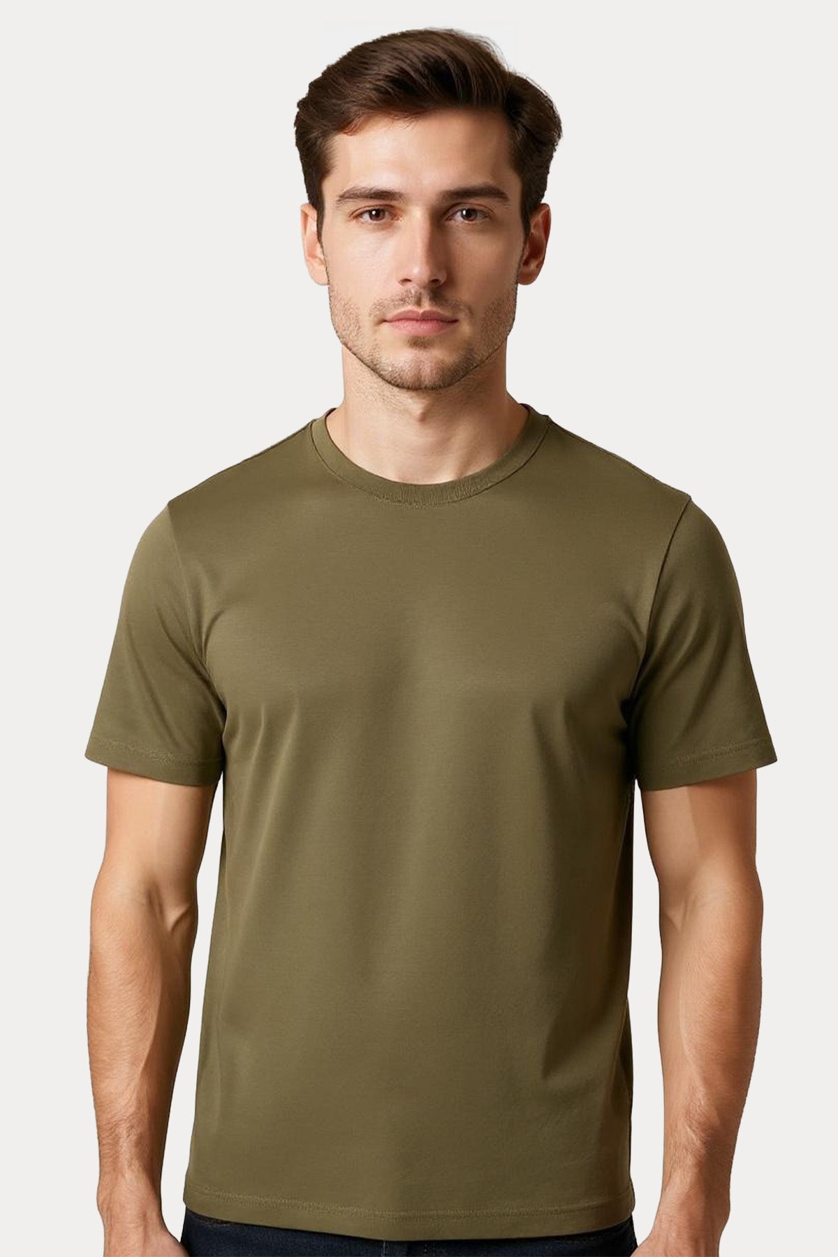 Transit Regular Fit Yuvarlak Yaka T-shirt