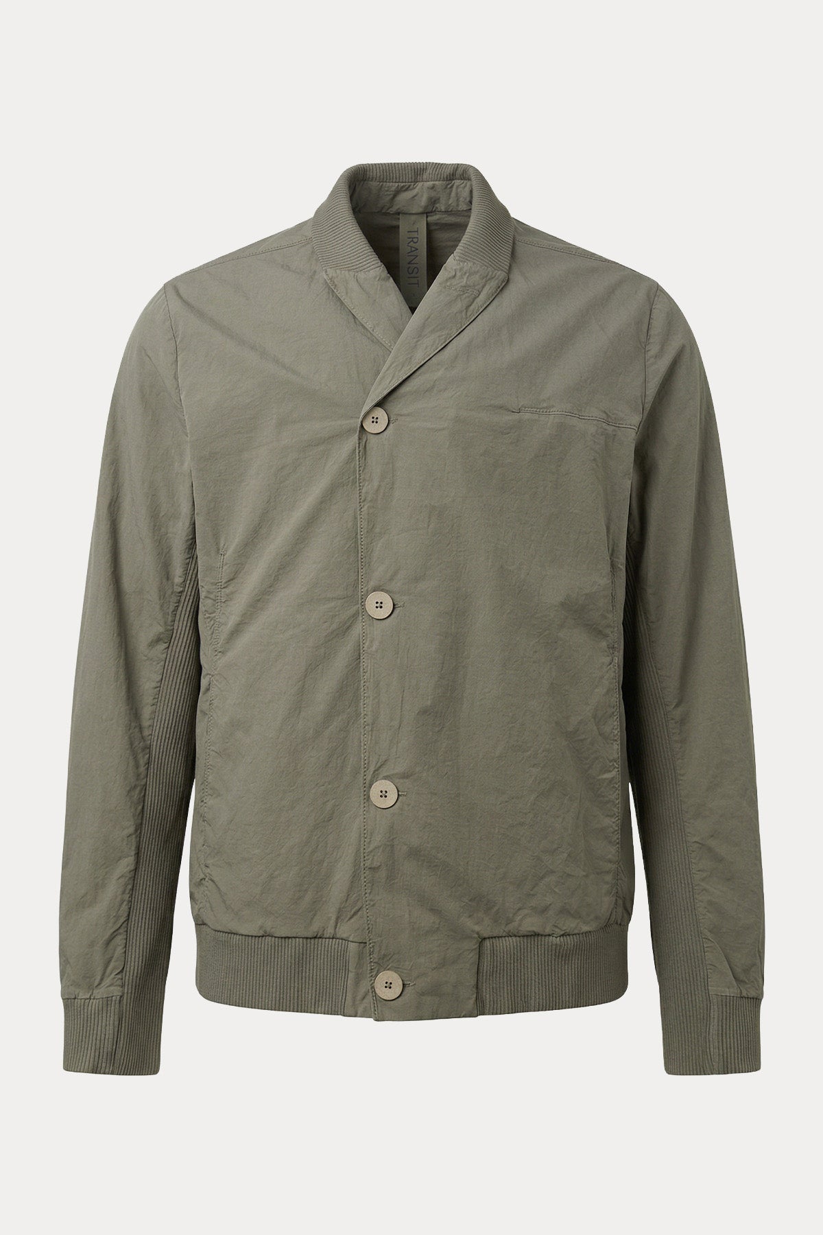 Transit Comfort Fit Kruvaze Yaka Bomber Ceket-Ceket-Libas