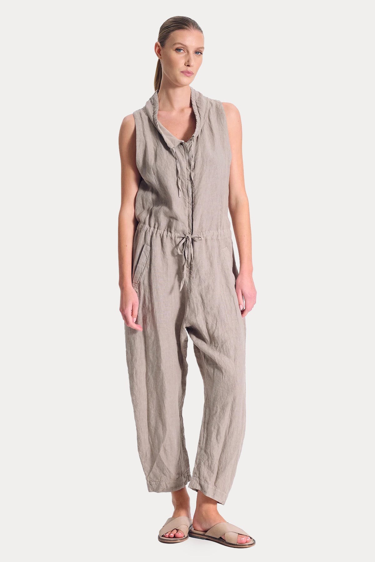 Transit Relaxed Fit Keten Tulum