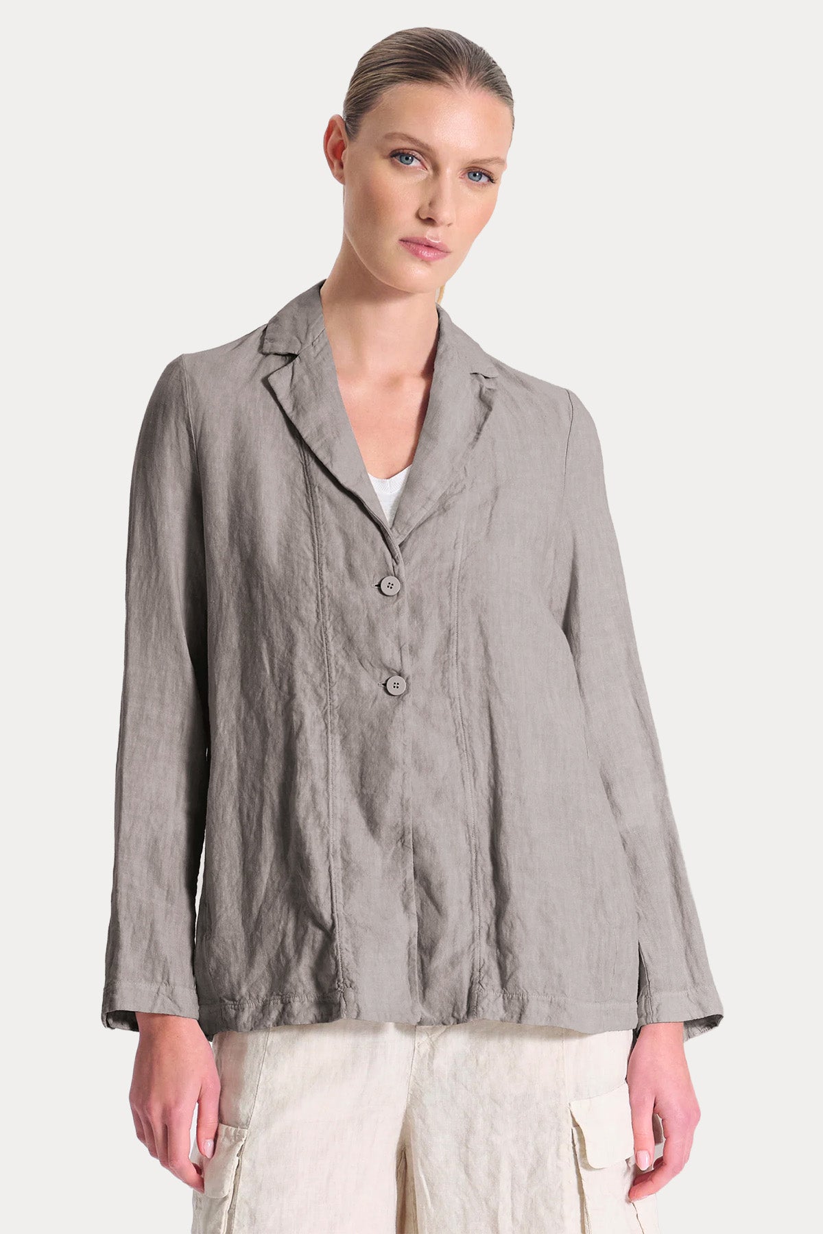 Transit Comfort Fit Keten Ceket