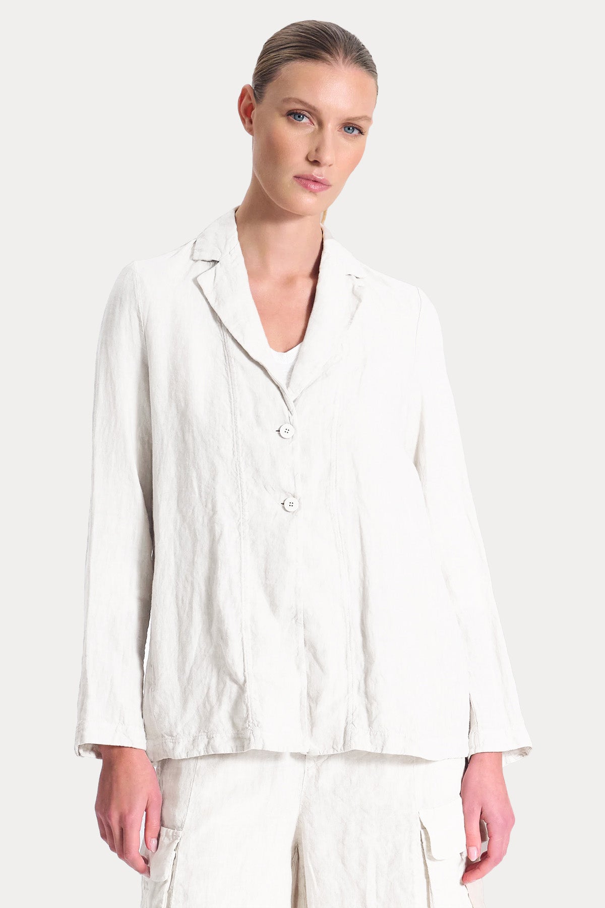 Transit Comfort Fit Keten Ceket