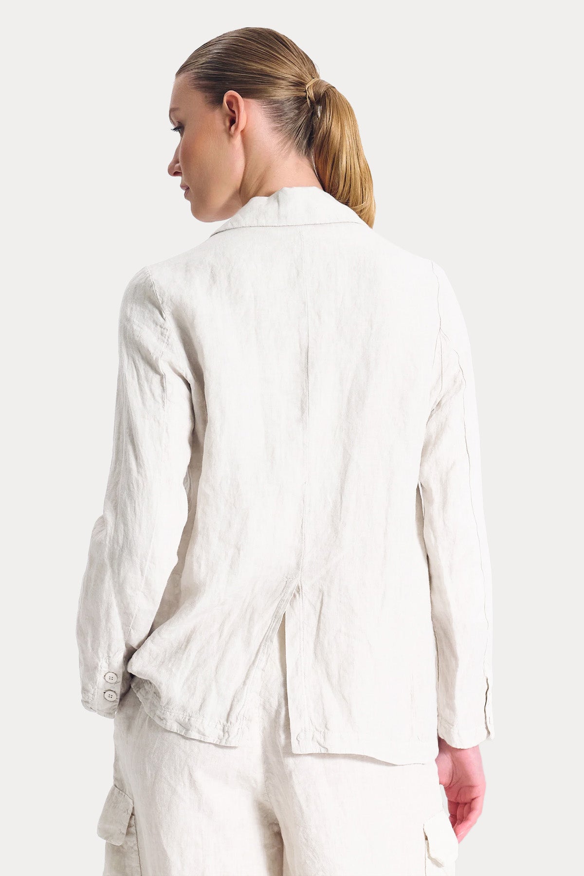 Transit Comfort Fit Keten Ceket-Ceket-Libas