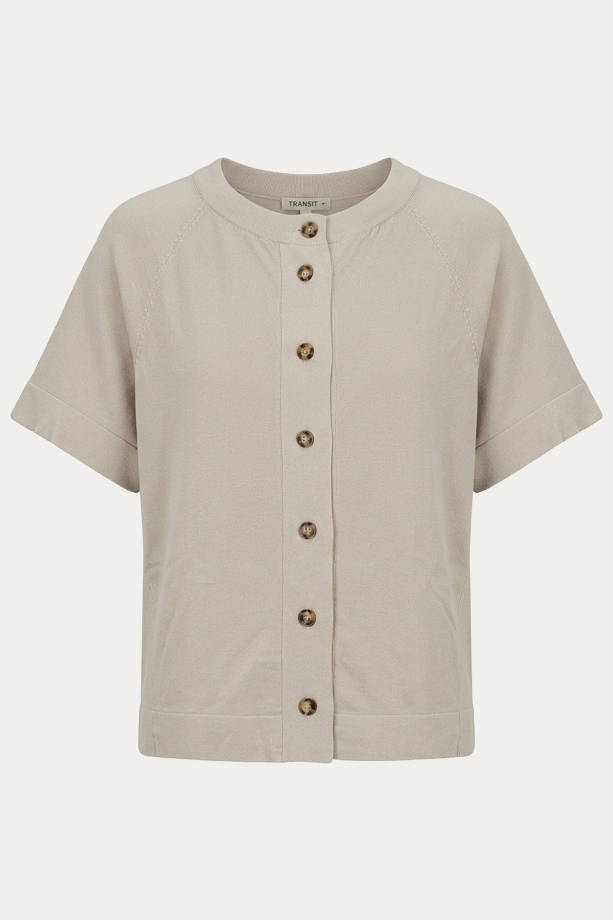 Transit Comfort Fit Yuvarlak Yaka Triko Ceket