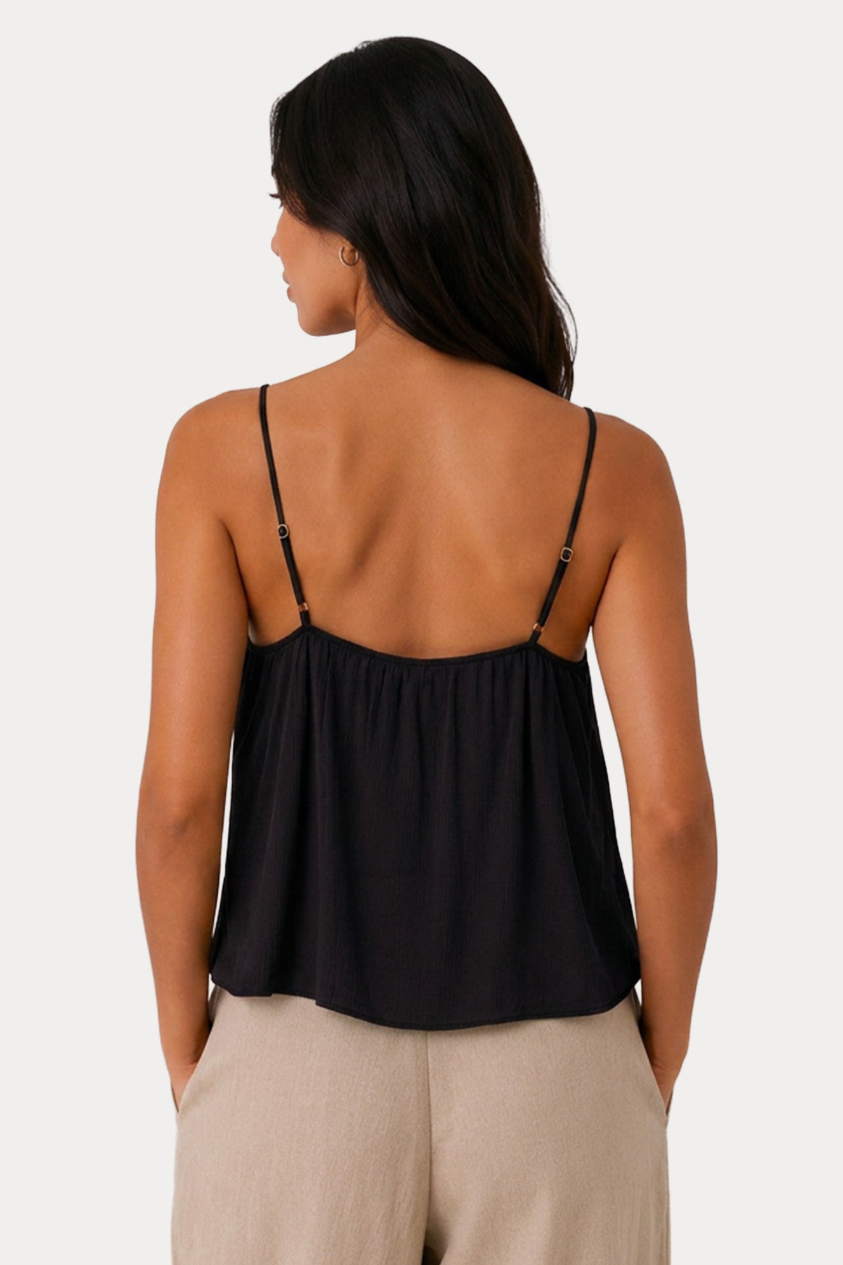 Transit Relaxed Fit Askılı Bluz