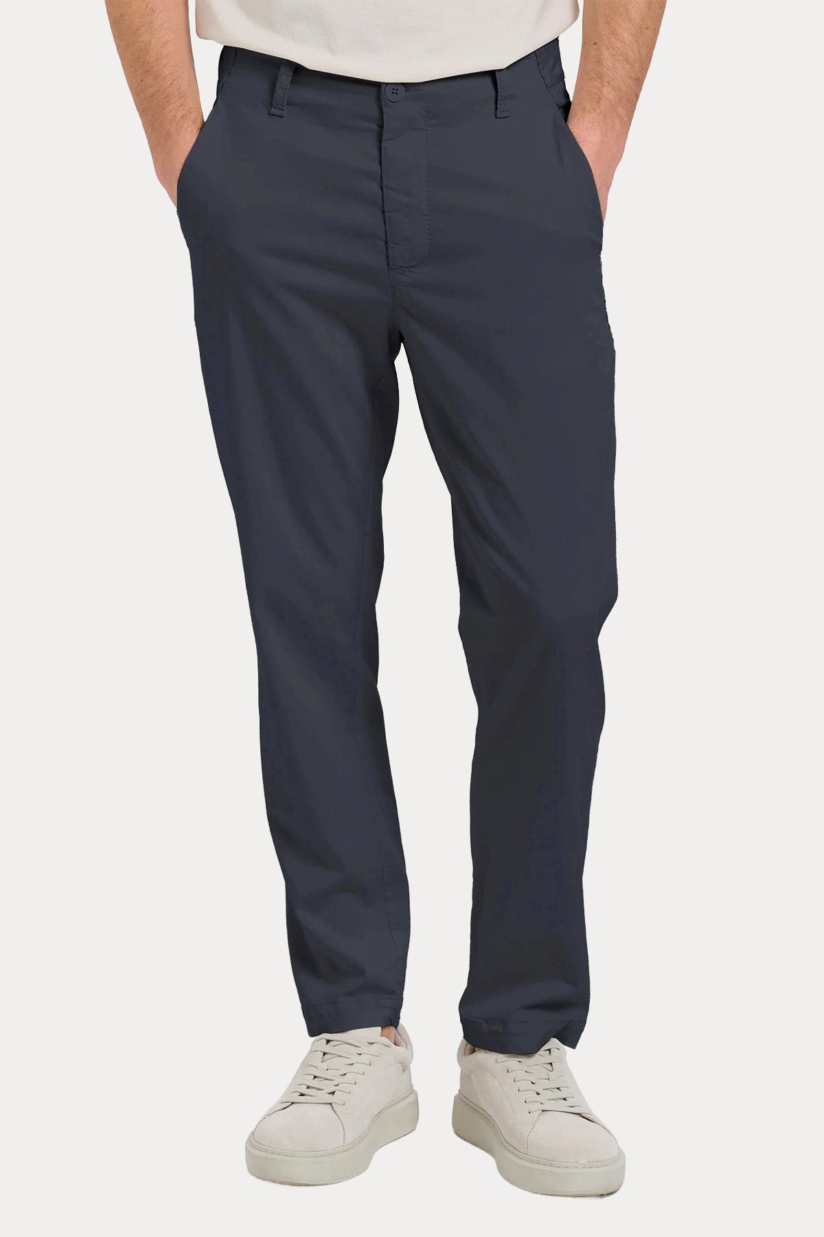 Transit Regular Fit Yandan Cepli Streç Pantolon-Pantolon-Libas