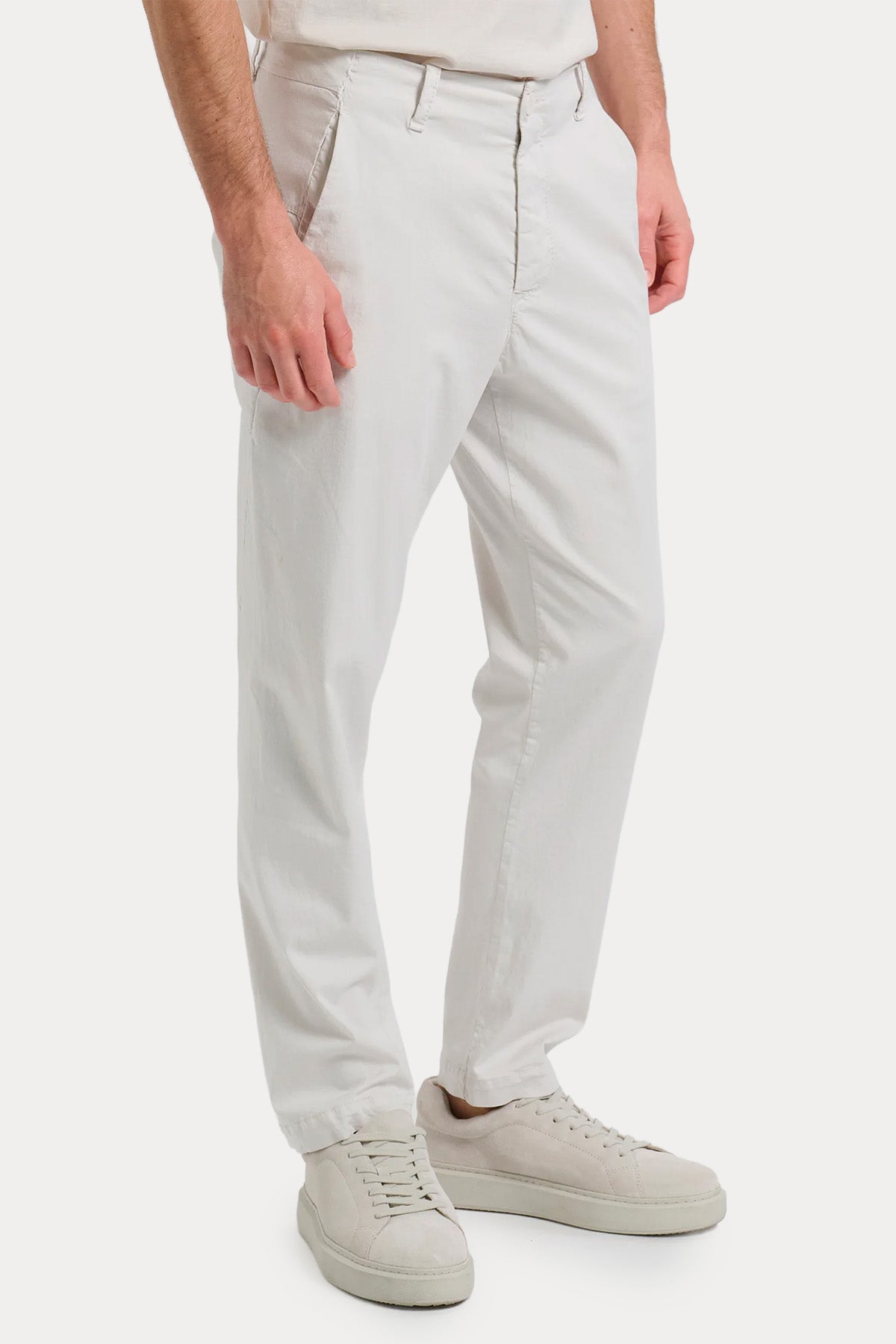 Transit Regular Fit Yandan Cepli Streç Pantolon-Pantolon-Libas