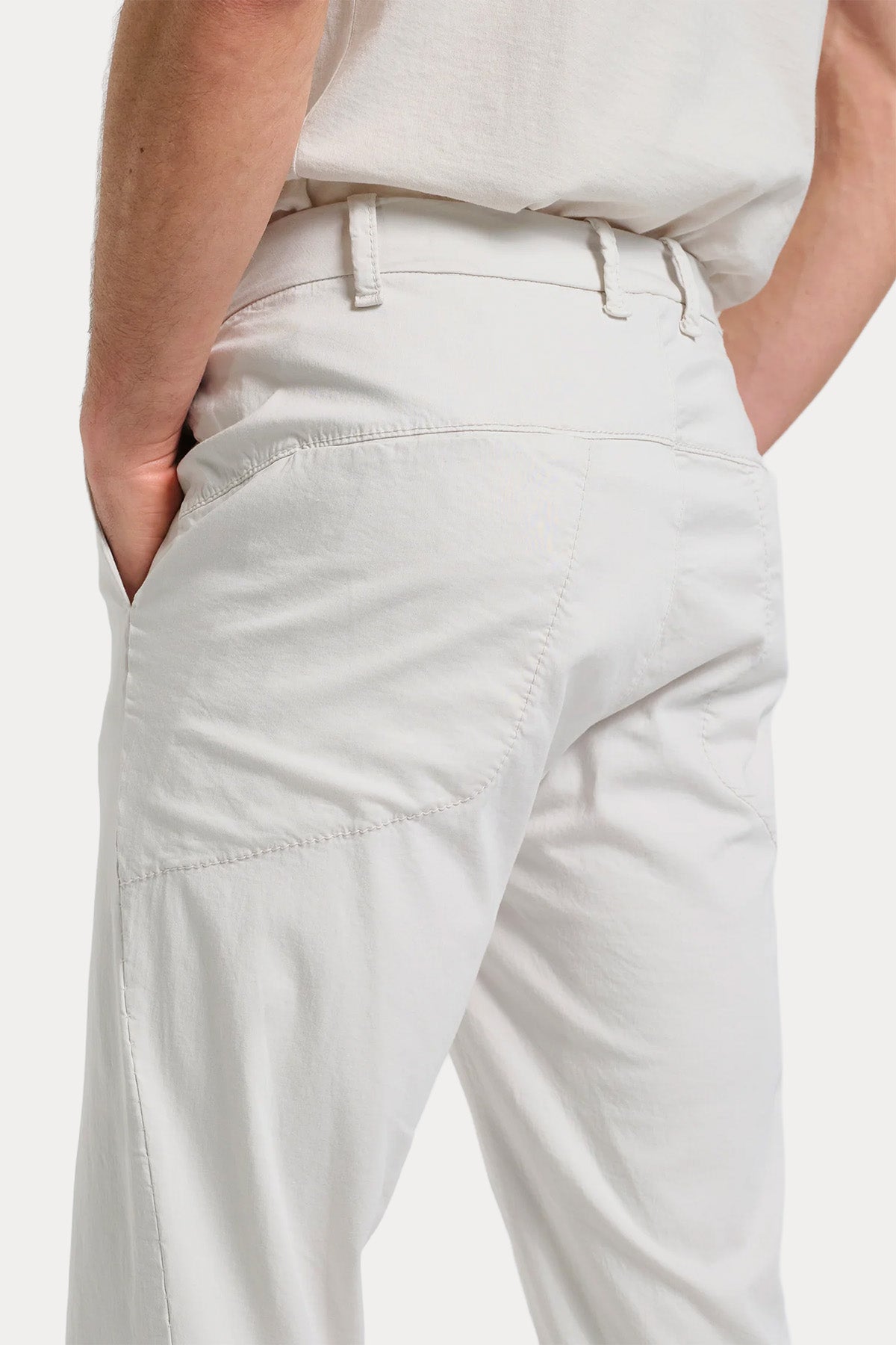 Transit Regular Fit Yandan Cepli Streç Pantolon-Pantolon-Libas