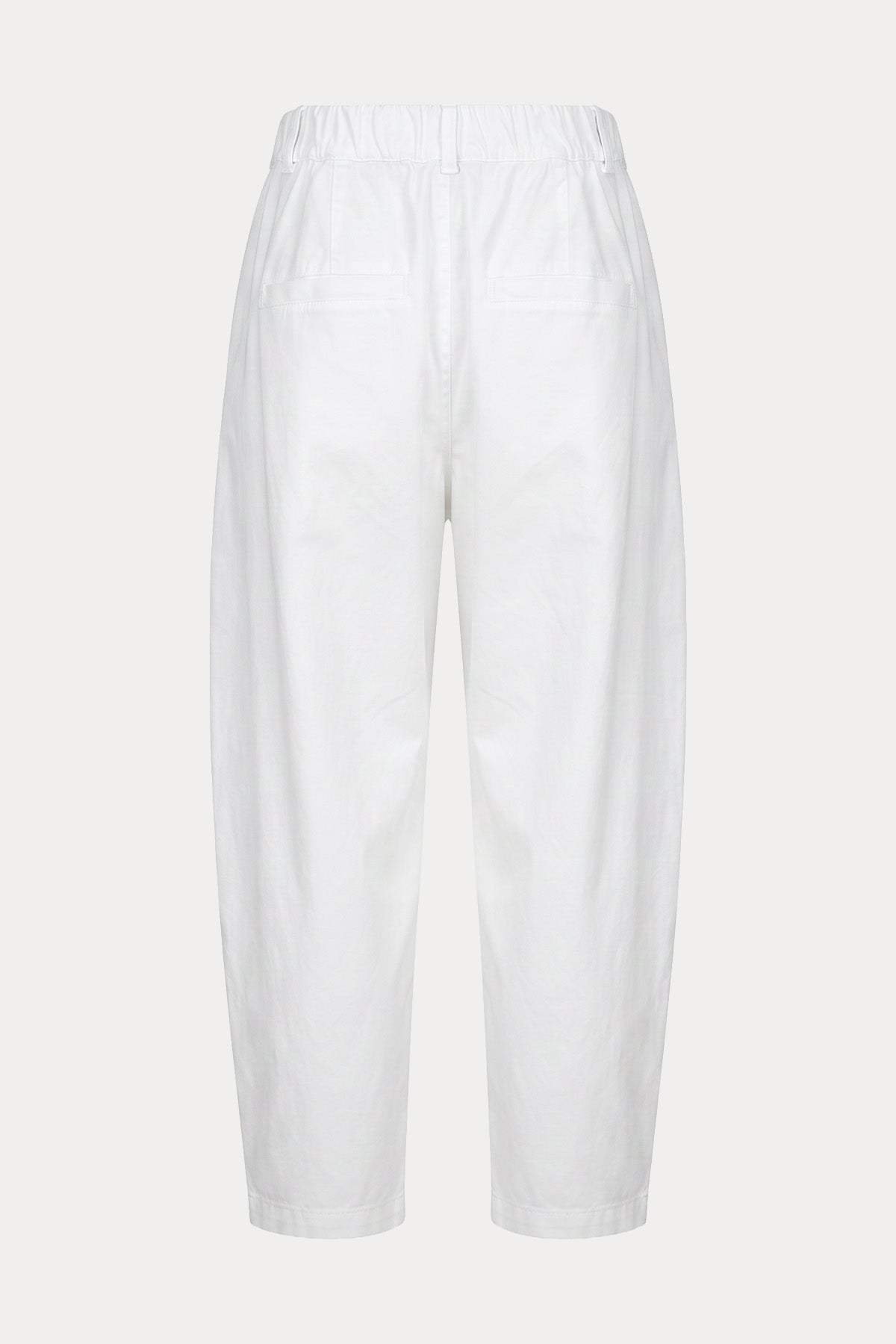 Transit Relaxed Fit İnce Dokulu Beli Lastikli Pantolon