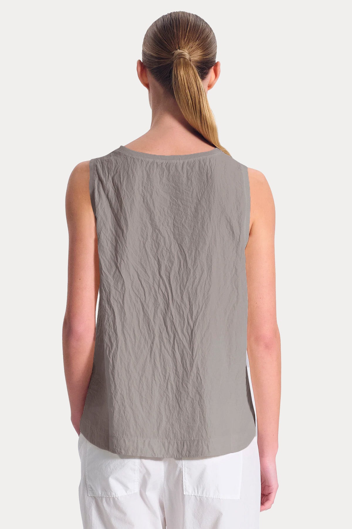 Transit Relaxed Fit İnce İpek Bluz-Bluz-Libas
