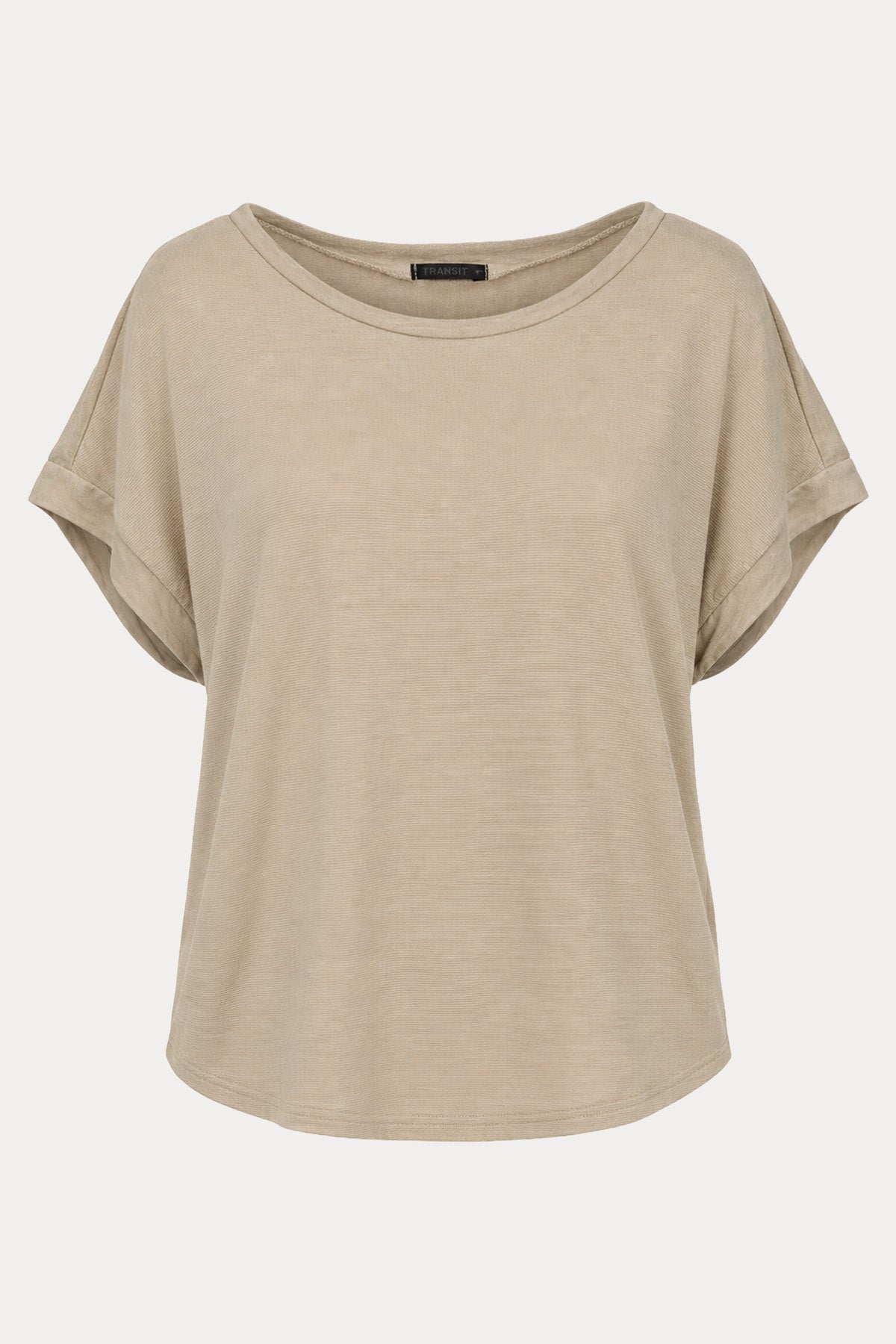 Transit Relaxed Fit Yuvarlak Yaka T-shirt