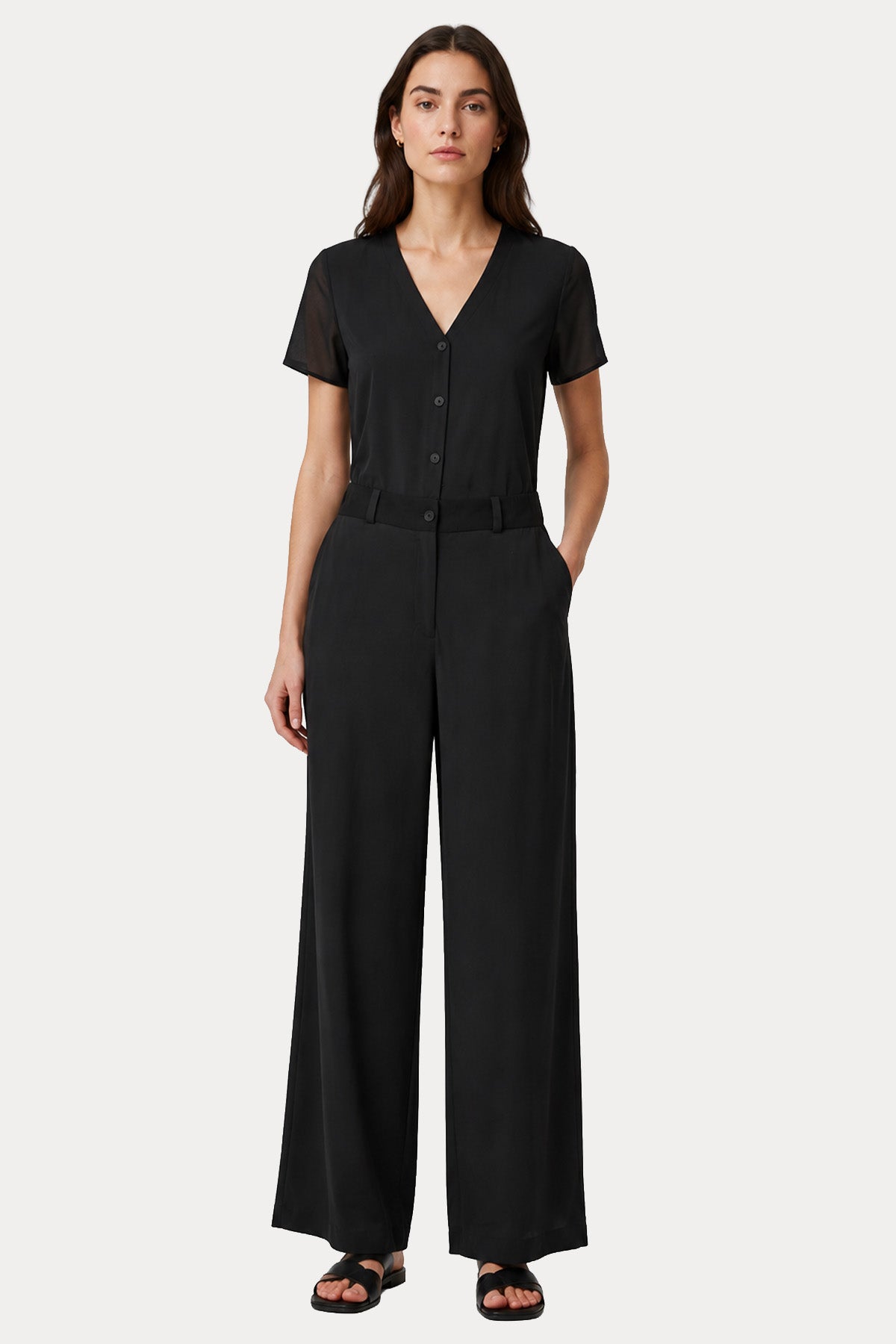 Transit Relaxed Fit V Yaka Tulum