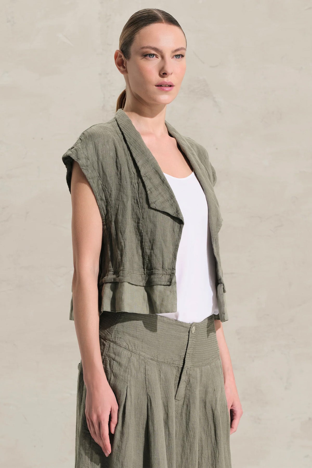 Transit Comfort Fit Keten Ceket